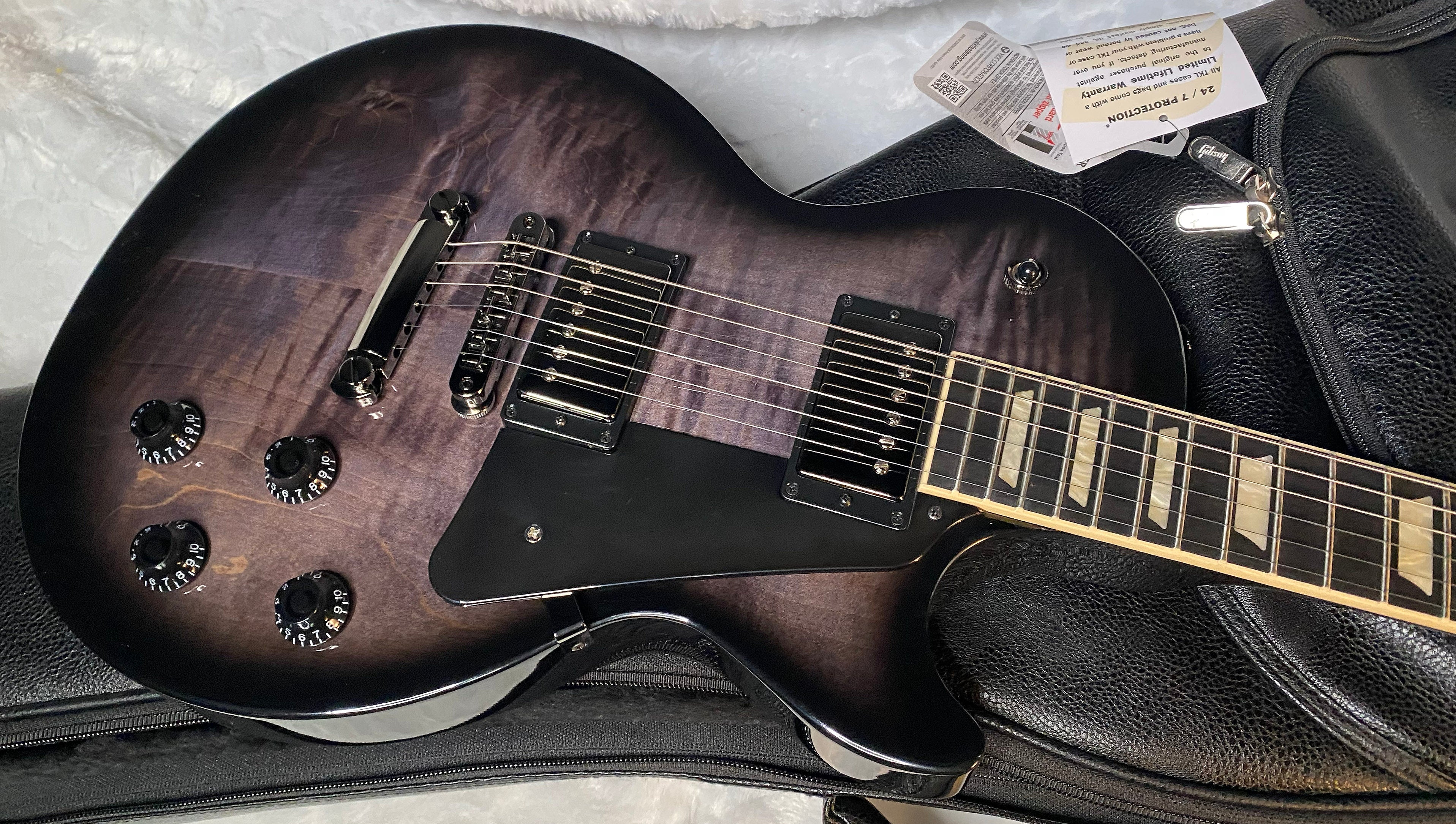 NEW ! Gibson Les Paul Studio Session - Translucent Ebony - Authorized Dealer - 7.8 lbs - G05291