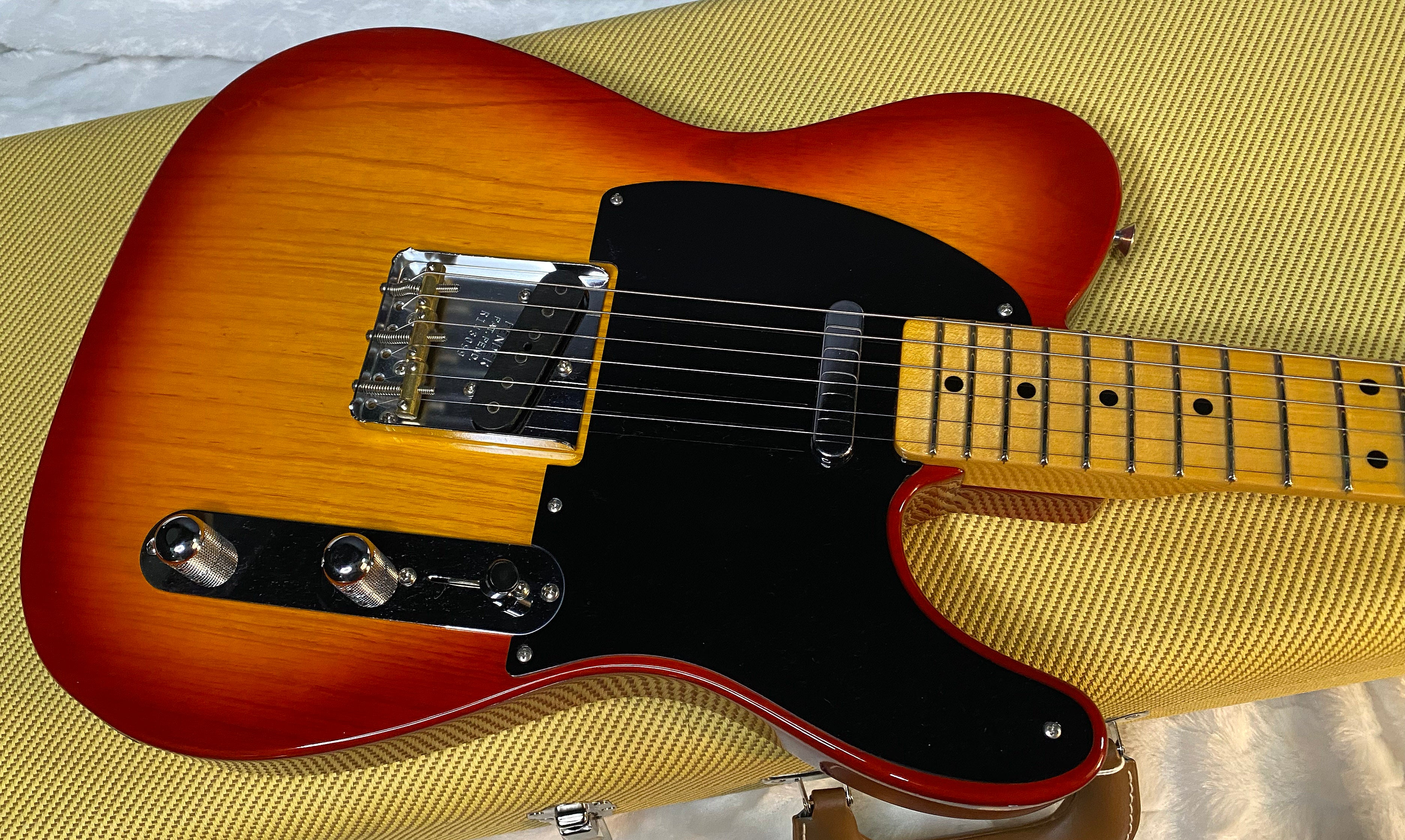 NEW! Fender '54 Limited Edition Telecaster - Handwound PU's - Time Capsule - TCP - Custom Shop - Authorized Dealer - Aged Cherry Sunburst - 7.2lbs - G05907