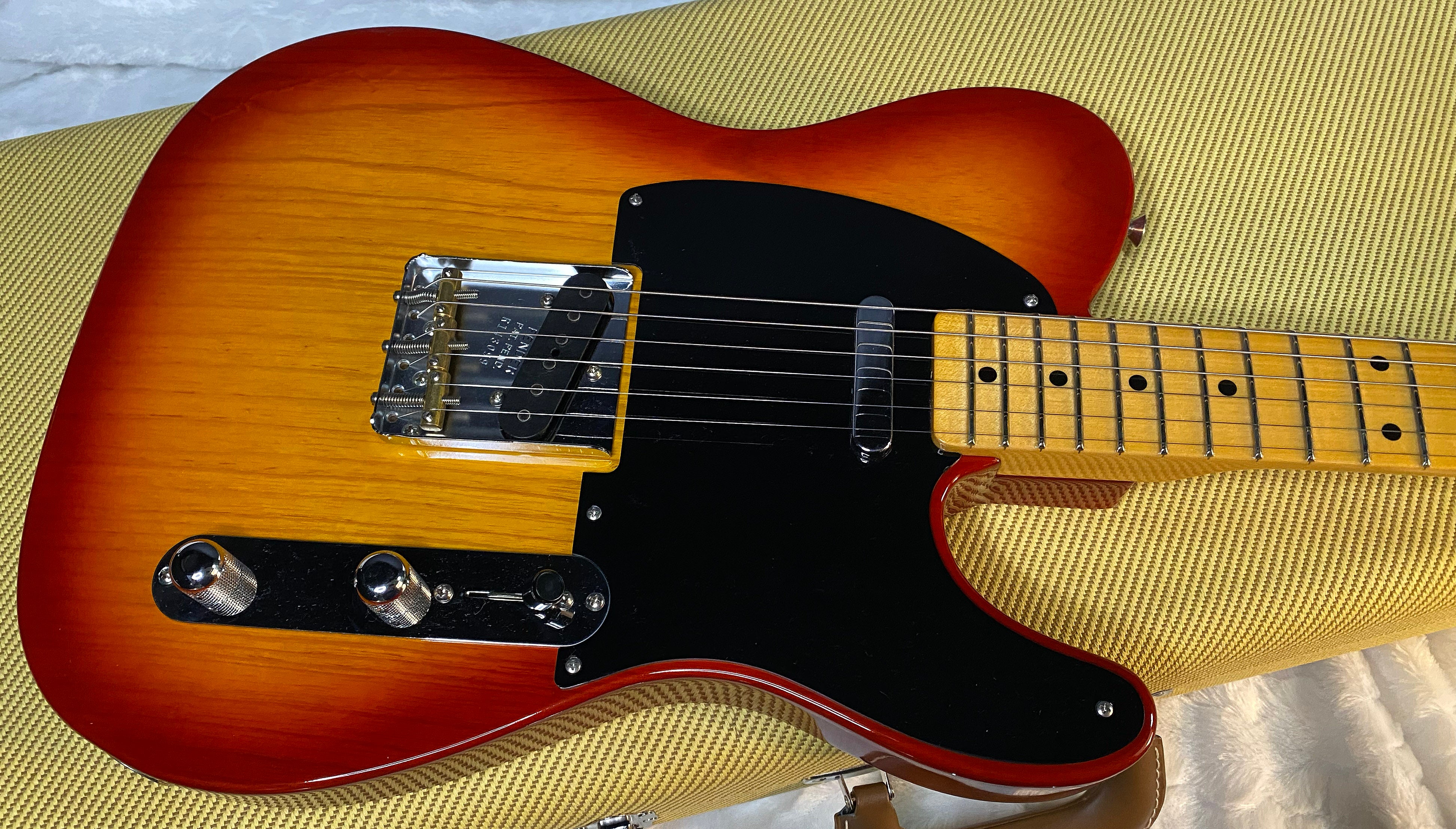 NEW! Fender '54 Limited Edition Telecaster - Handwound PU's - Time Capsule - TCP - Custom Shop - Authorized Dealer - Aged Cherry Sunburst - 7.2lbs - G05907