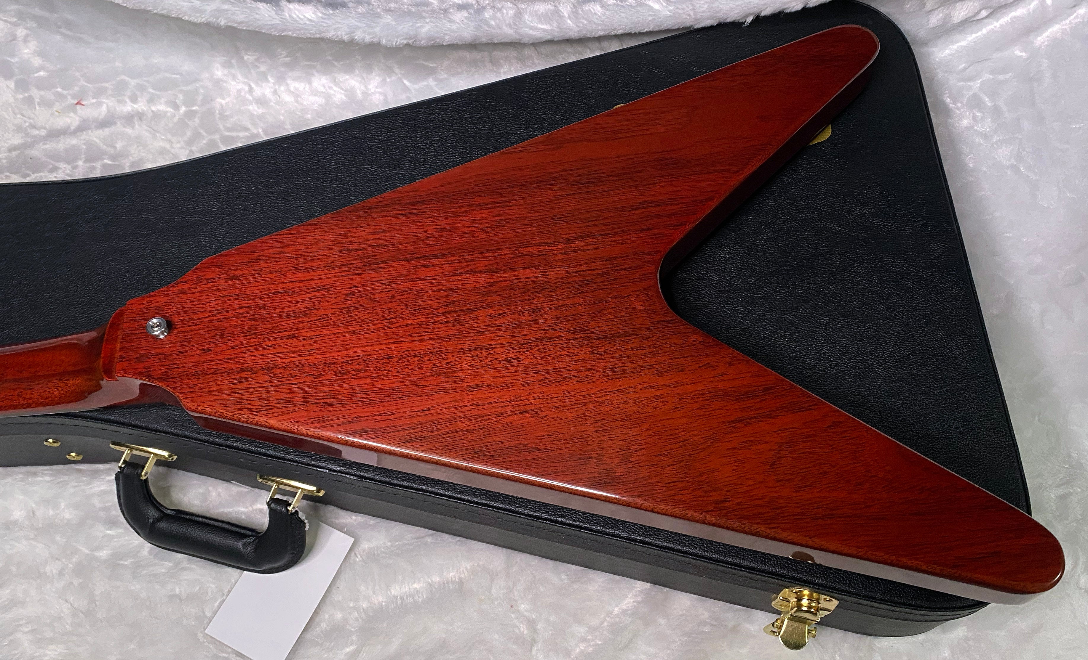 NEW! Gibson Custom 1971 Flying V Medallion Reissue Electric Guitar - Medallion Cherry - Authorized Dealer - Ultra RARE! Dealer Select - 6.45 lbs - G07412