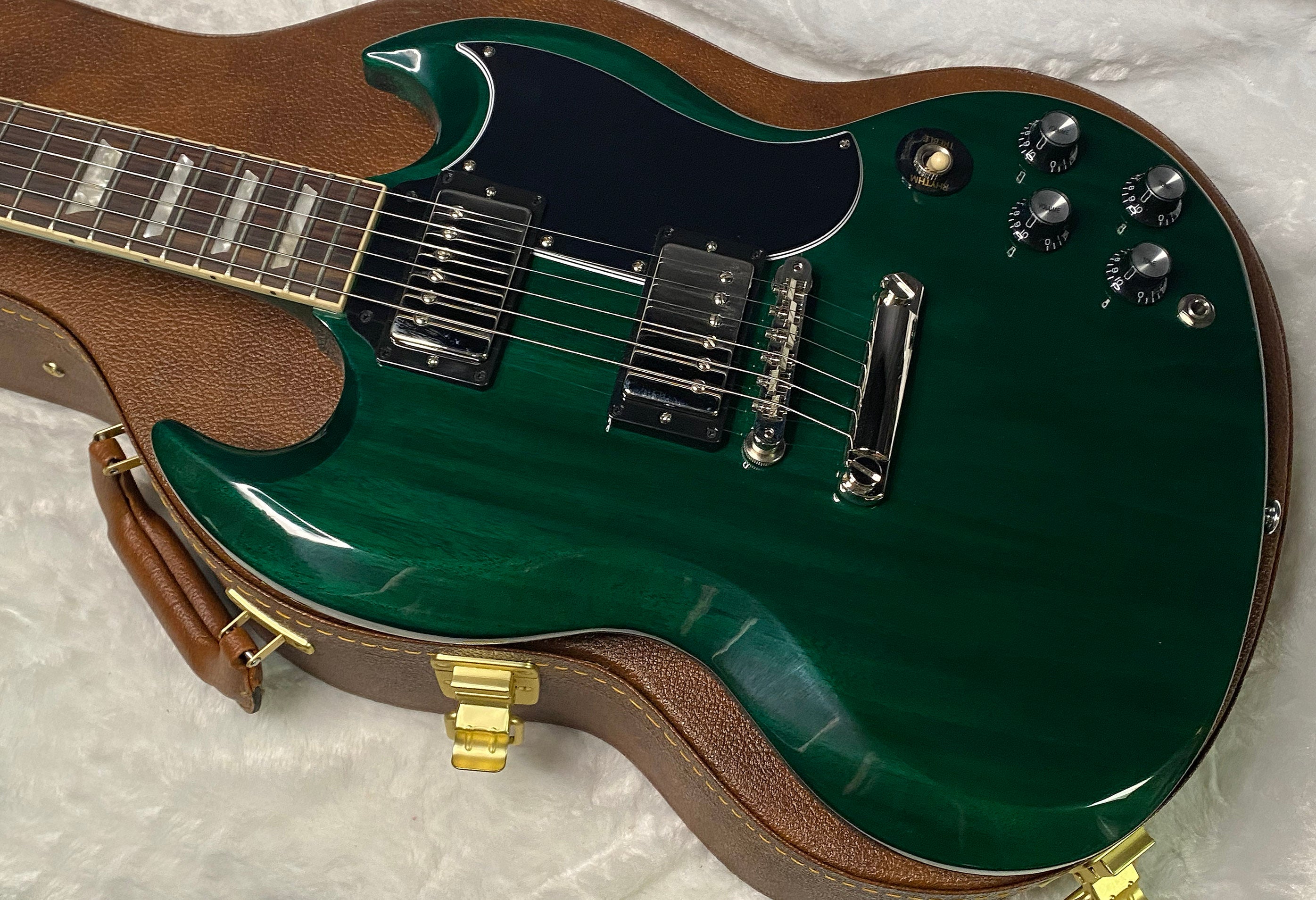 NEW! Gibson SG Standard '61 Stoptail - Translucent Teal - ONLY 6 lbs - Authorized Dealer - G07406