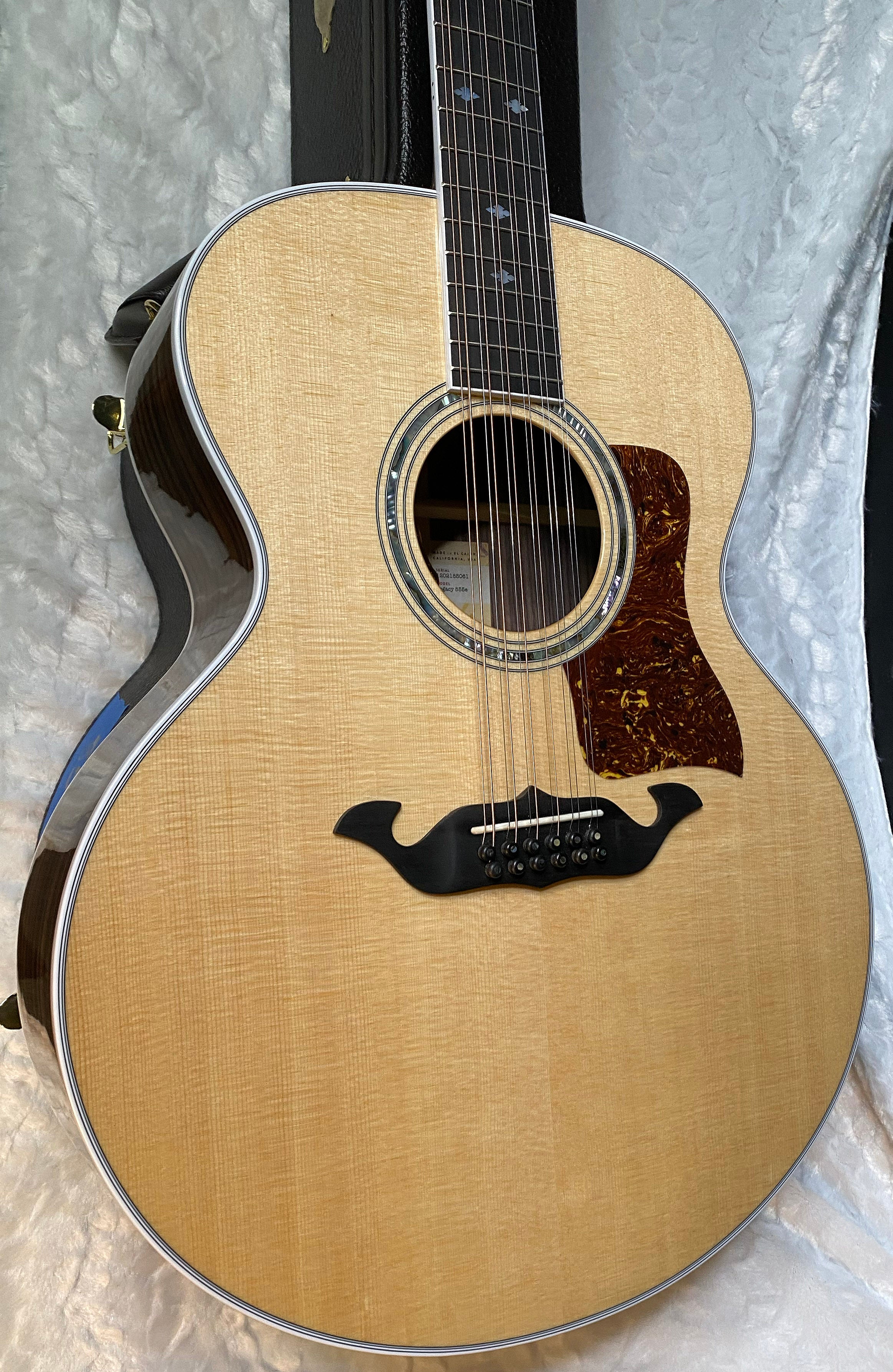 MINT ! Taylor 855e Legacy 12-string Acoustic-Electric Guitar - Natural - 5.5lbs - Authorized Dealer - G05276 • SAVE BIG!