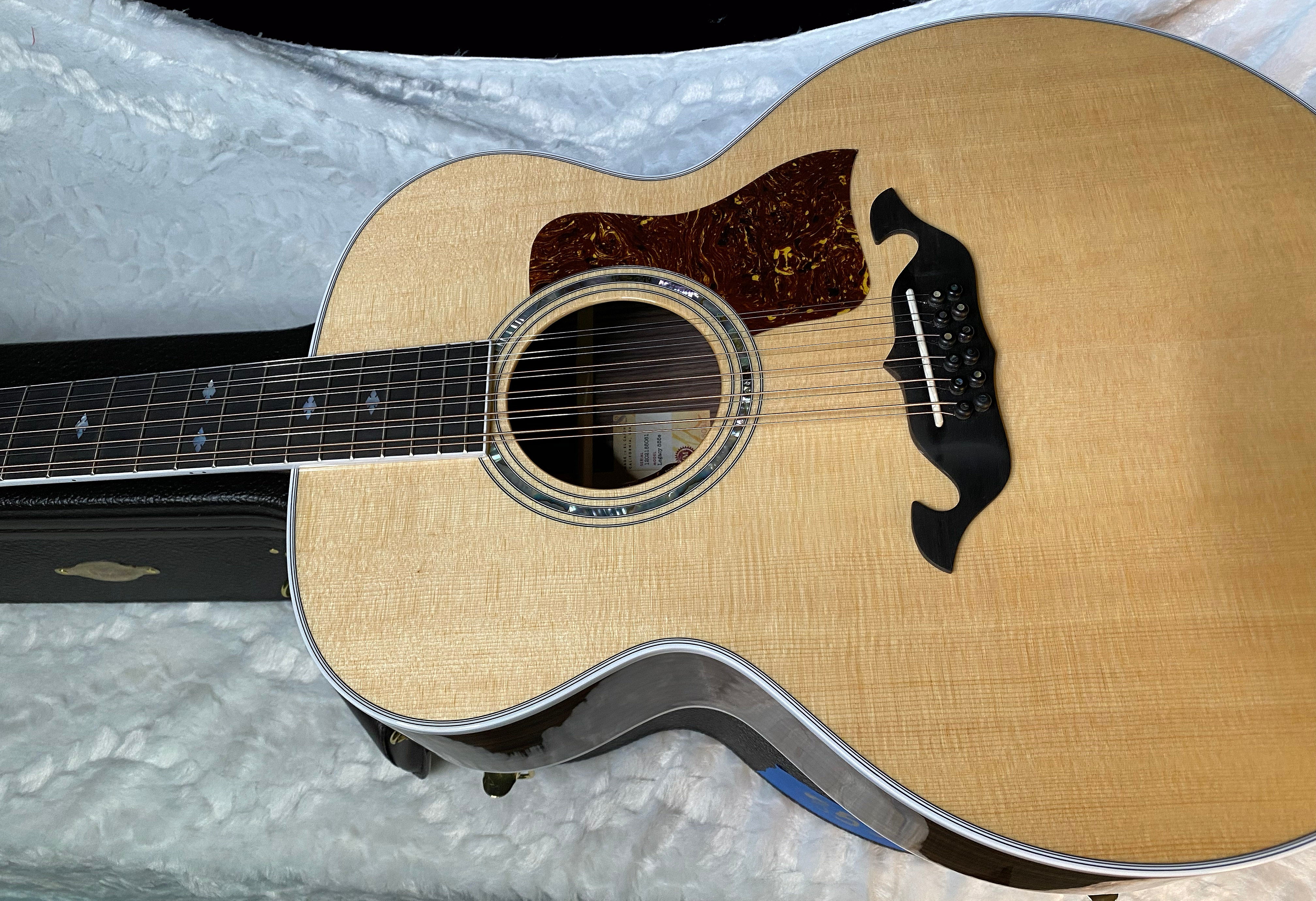 MINT ! Taylor 855e Legacy 12-string Acoustic-Electric Guitar - Natural - 5.5lbs - Authorized Dealer - G05276 • SAVE BIG!