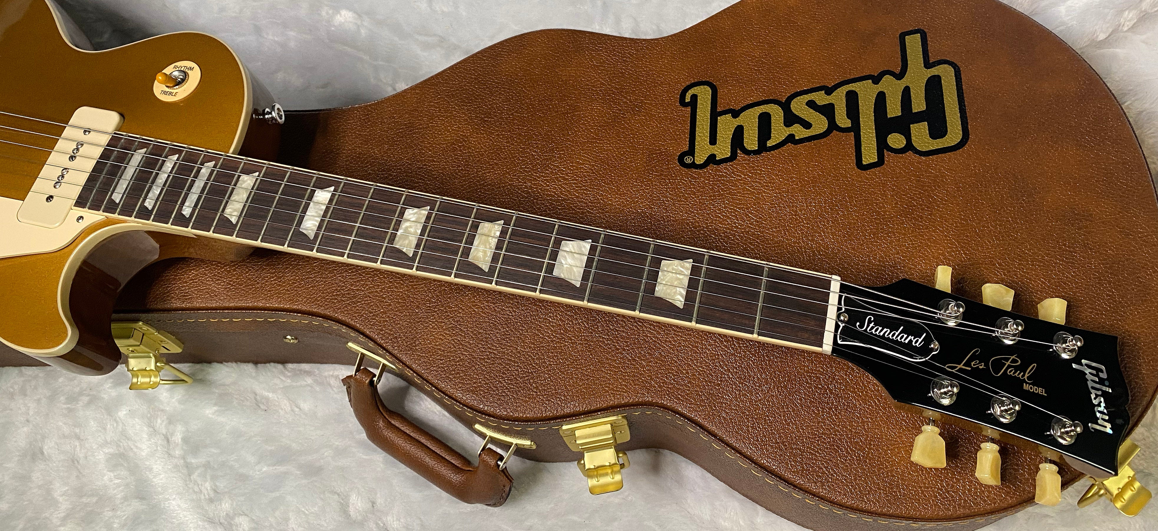 NEW! Gibson Les Paul Standard '50s P-90 - Gold Top - Authorized Dealer - 10.1 lbs - G06703