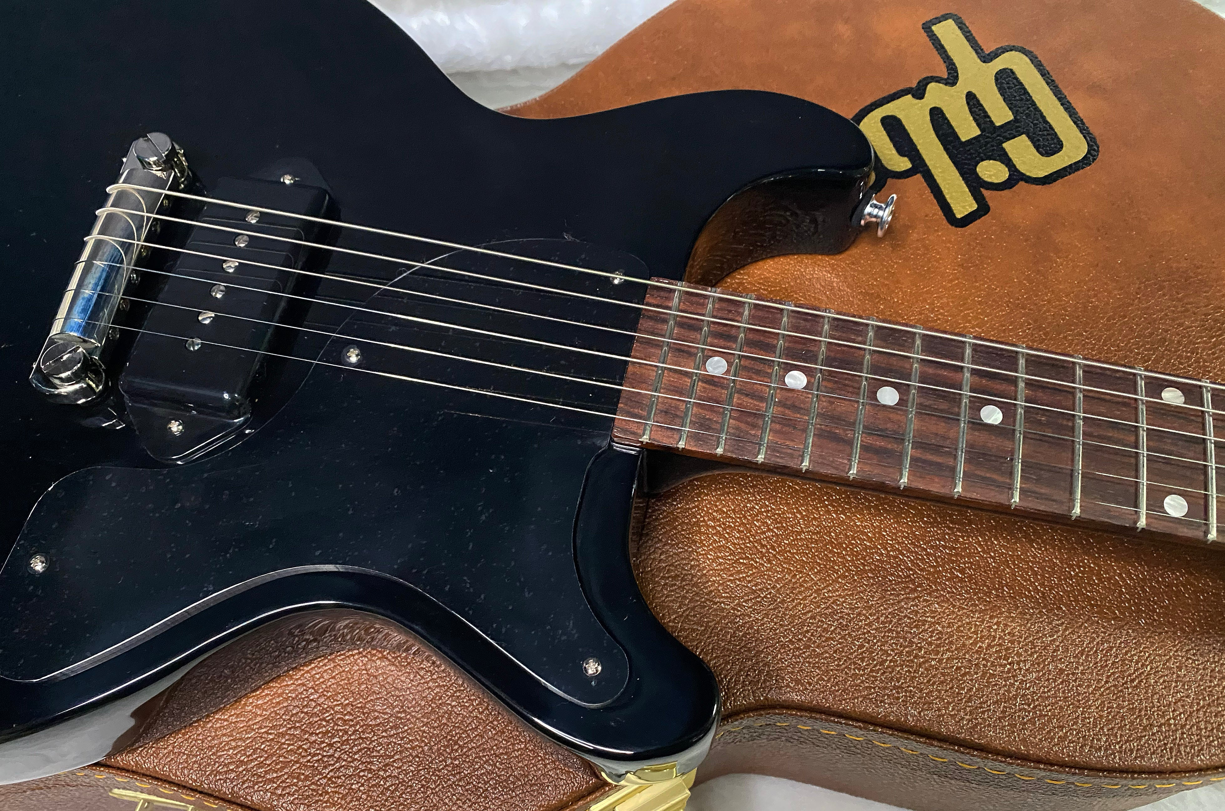 NEW! Gibson Les Paul Junior DC Double Cut - Ebony Finish - Authorized Dealer - Only 6.9lbs - G07277