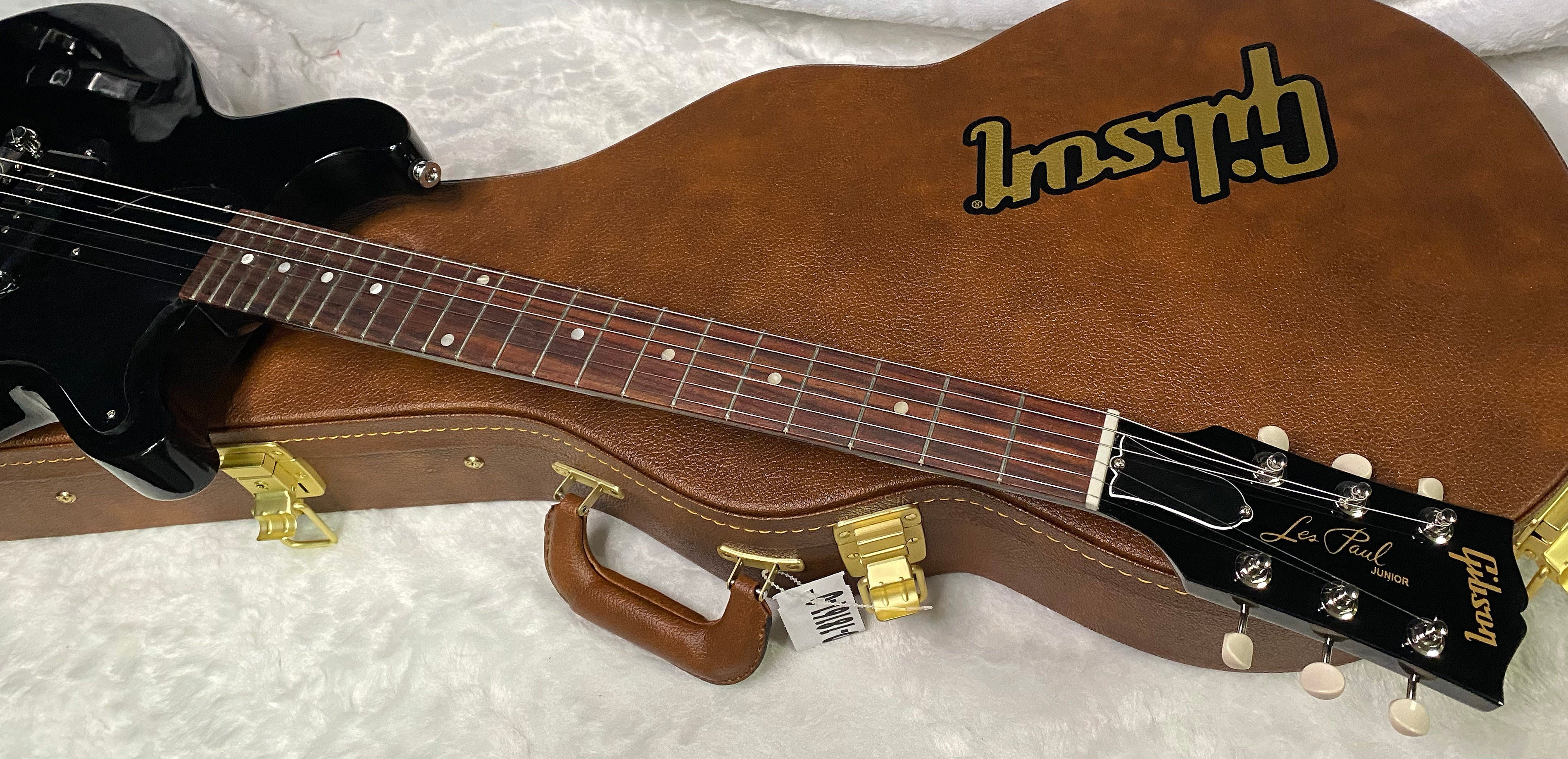 NEW! Gibson Les Paul Junior DC Double Cut - Ebony Finish - Authorized Dealer - Only 6.9lbs - G07277