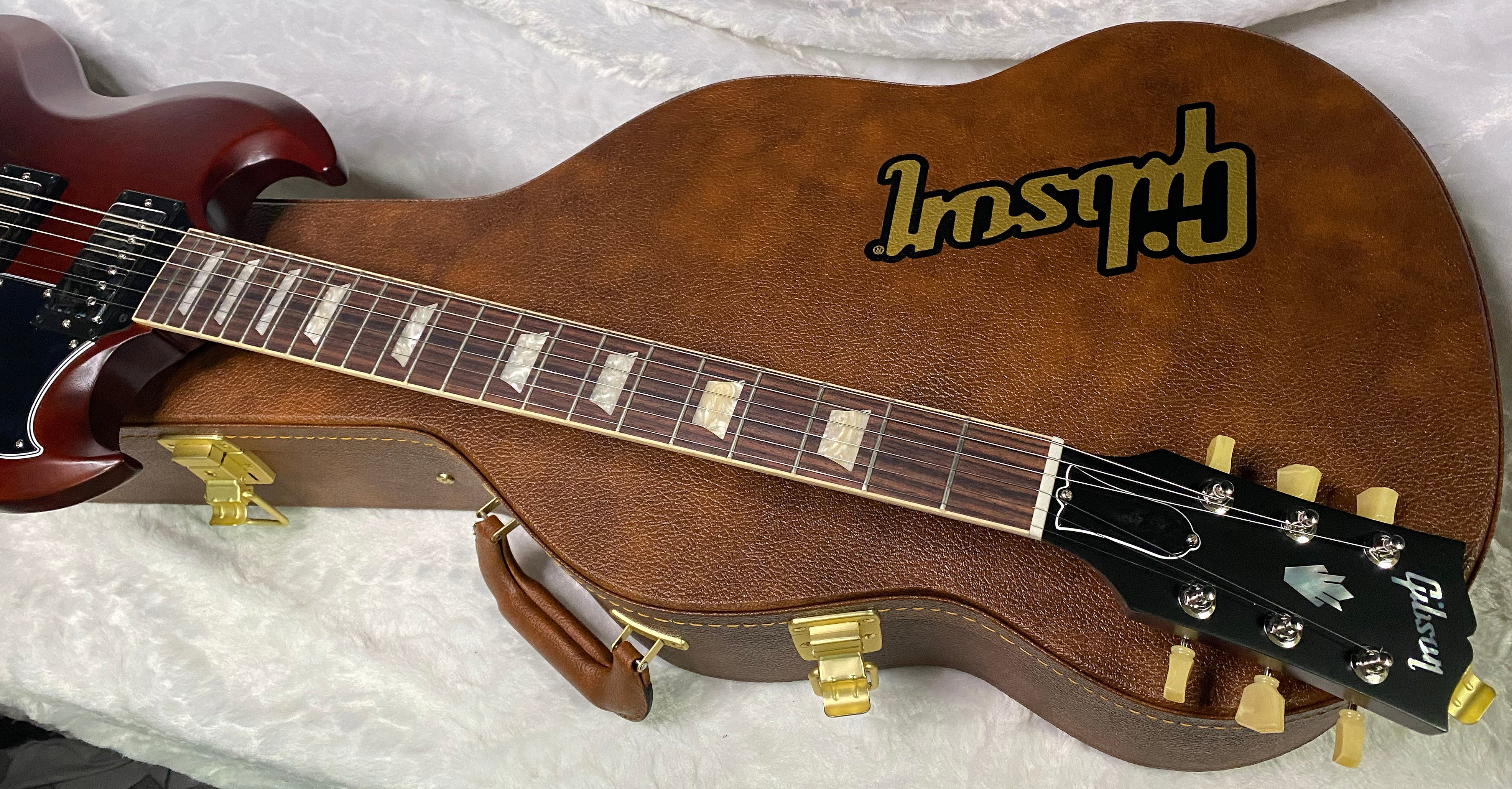 NEW ! Gibson SG Standard '61 Stop Bar - Faded Vintage Cherry - Only 6.1lbs - Authorized Dealer - G07391