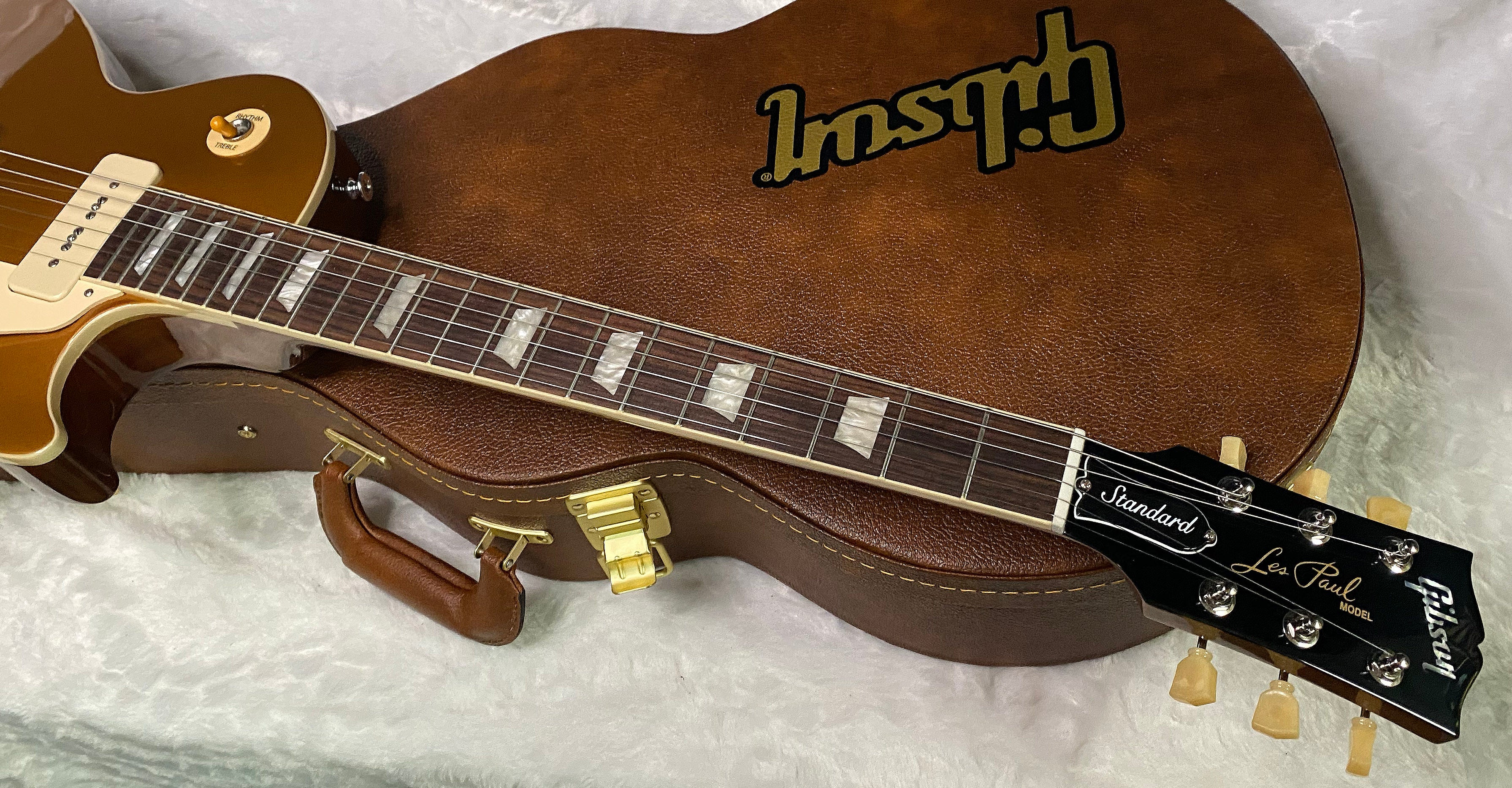 NEW! Gibson Les Paul Standard '50s P-90 - Gold Top - Authorized Dealer - 10.2 lbs - G07271