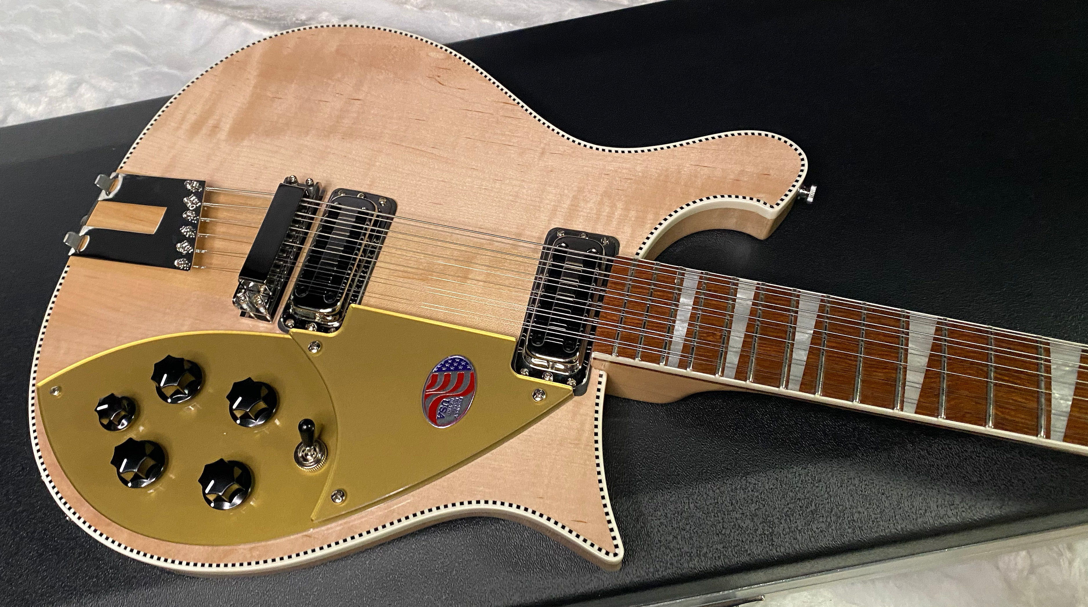 NEW! Rickenbacker 660/12 Maple Glo MG - Only 7.5 lbs - Authorized Dealer - G07399