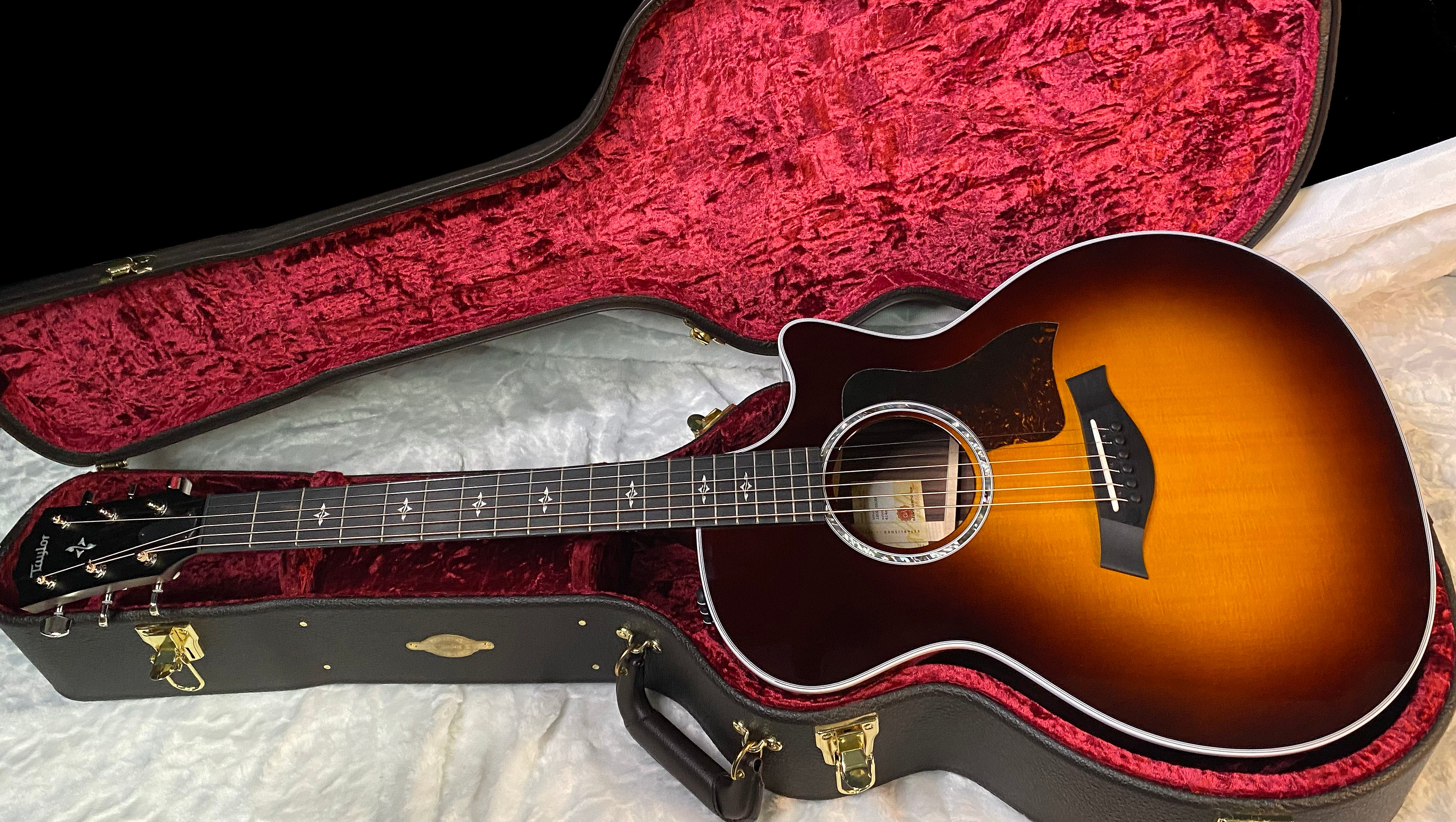 NEW! Taylor 414ce V-Class Special-Edition Grand Auditorium Acoustic-Electric Guitar - Tobacco Sunburst - Authorized Dealer - 4.5lbs - G05929