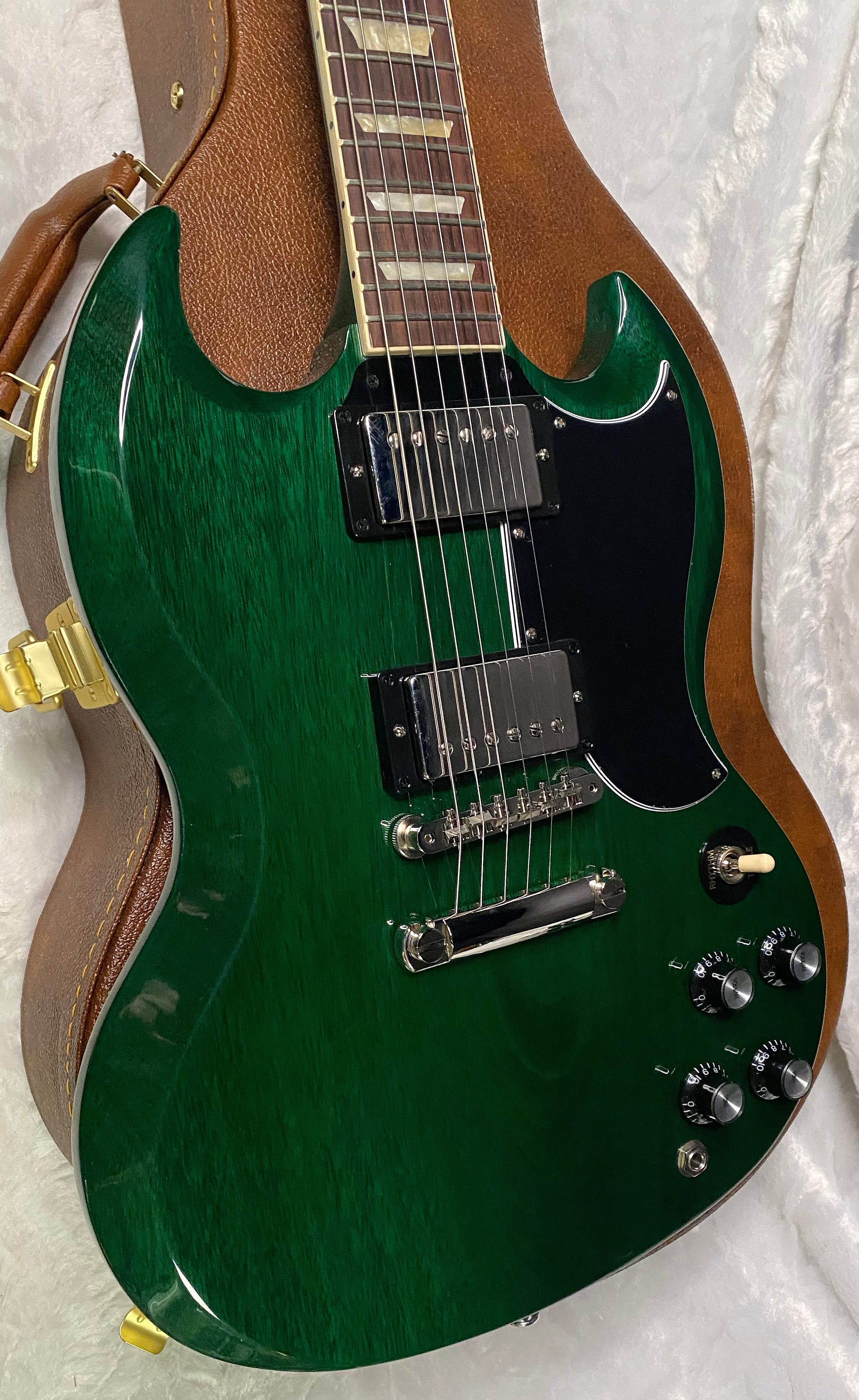 NEW! Gibson SG Standard '61 Stoptail - Translucent Teal - 6.5 lbs - Authorized Dealer - G07407