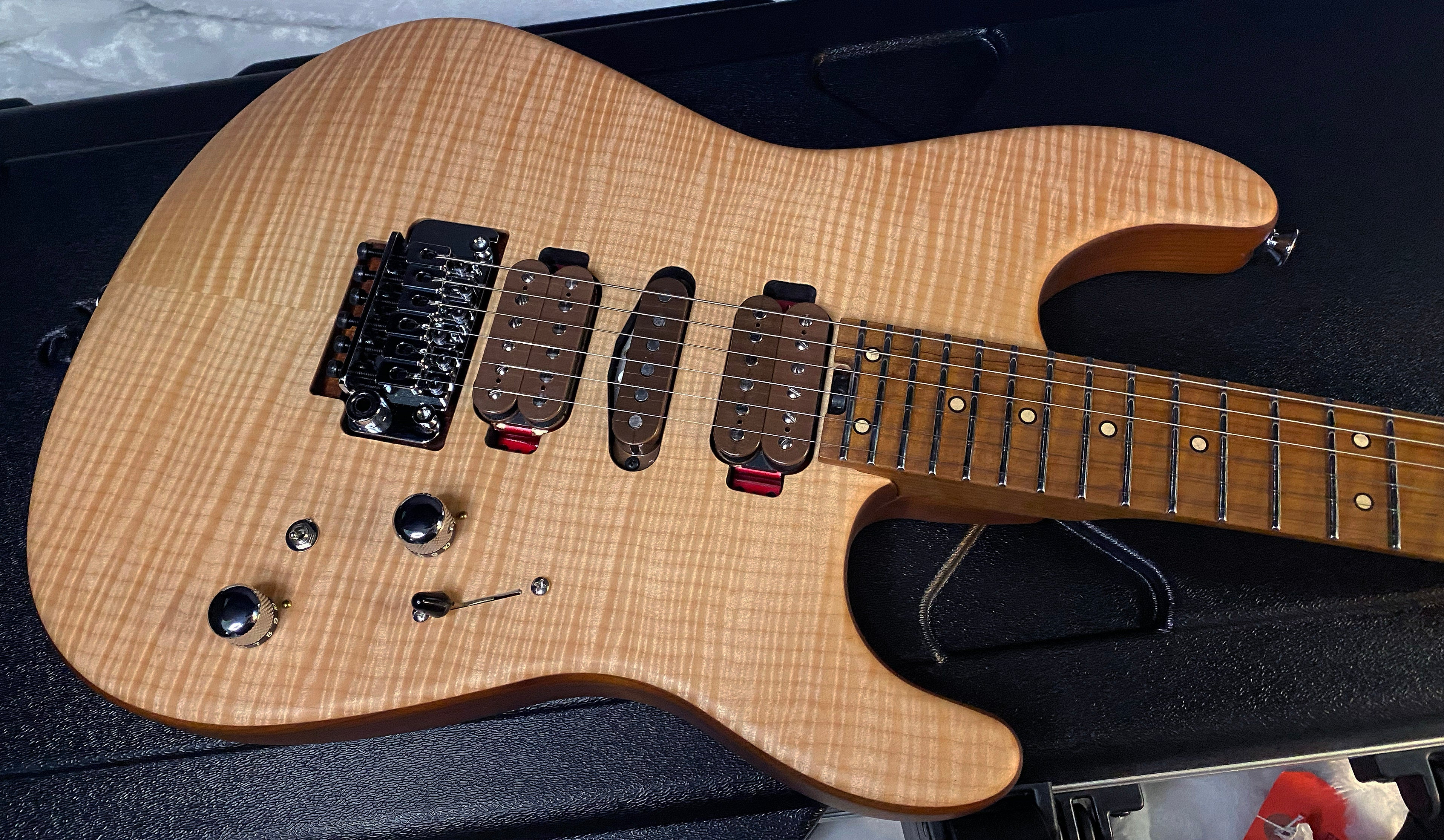 Charvel Guthrie Govan USA Signature HSH Flame Maple Top - Authorized Dealer - Only 7.4lbs - G01459 - BLEM SAVE BIG!