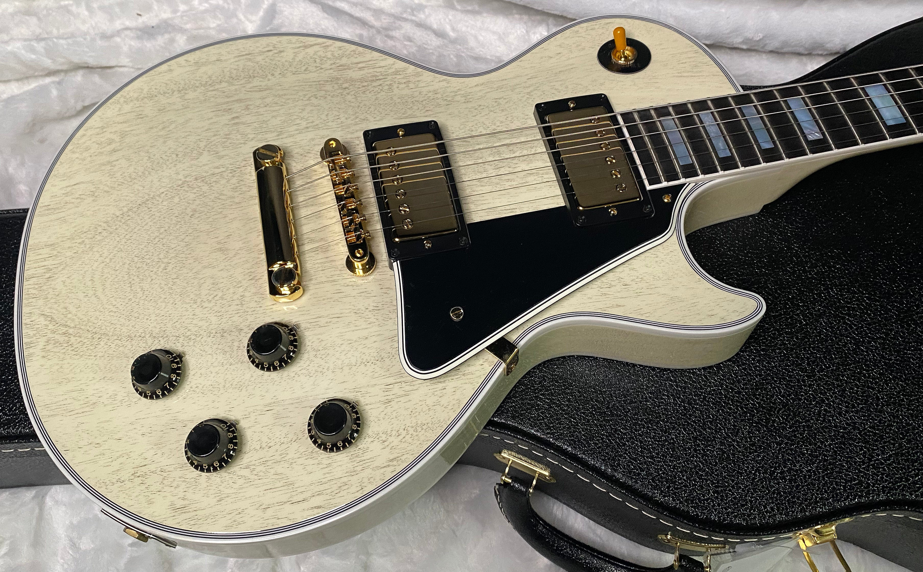 NEW! Gibson Les Paul Custom 1957 Reissue VOS - Custom Ordered in TV White - Custom Shop - 9.3 lbs - Authorized Dealer - G07314