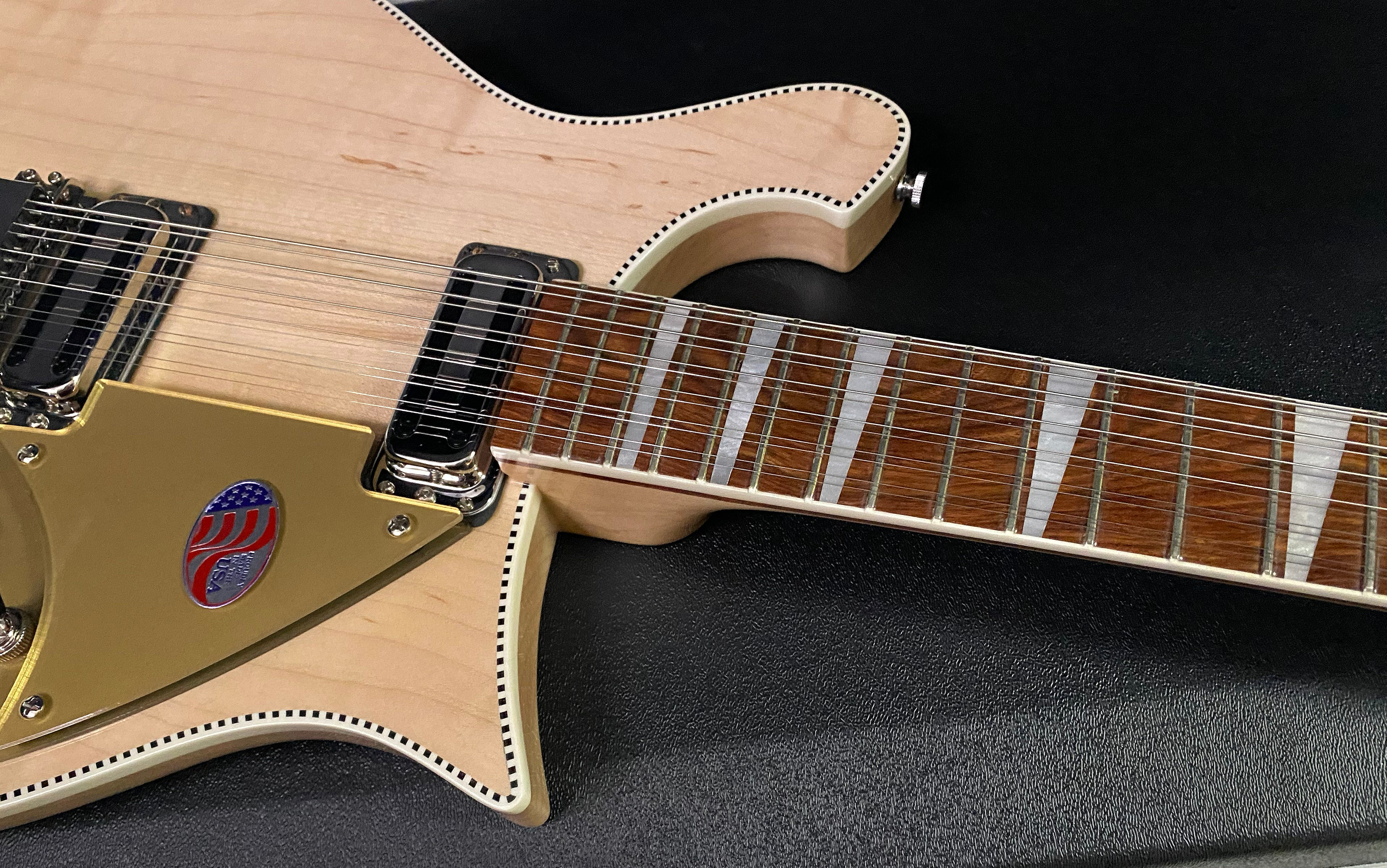 NEW! Rickenbacker 660/12 Maple Glo MG - Only 7.3 lbs - Authorized Dealer - G07429