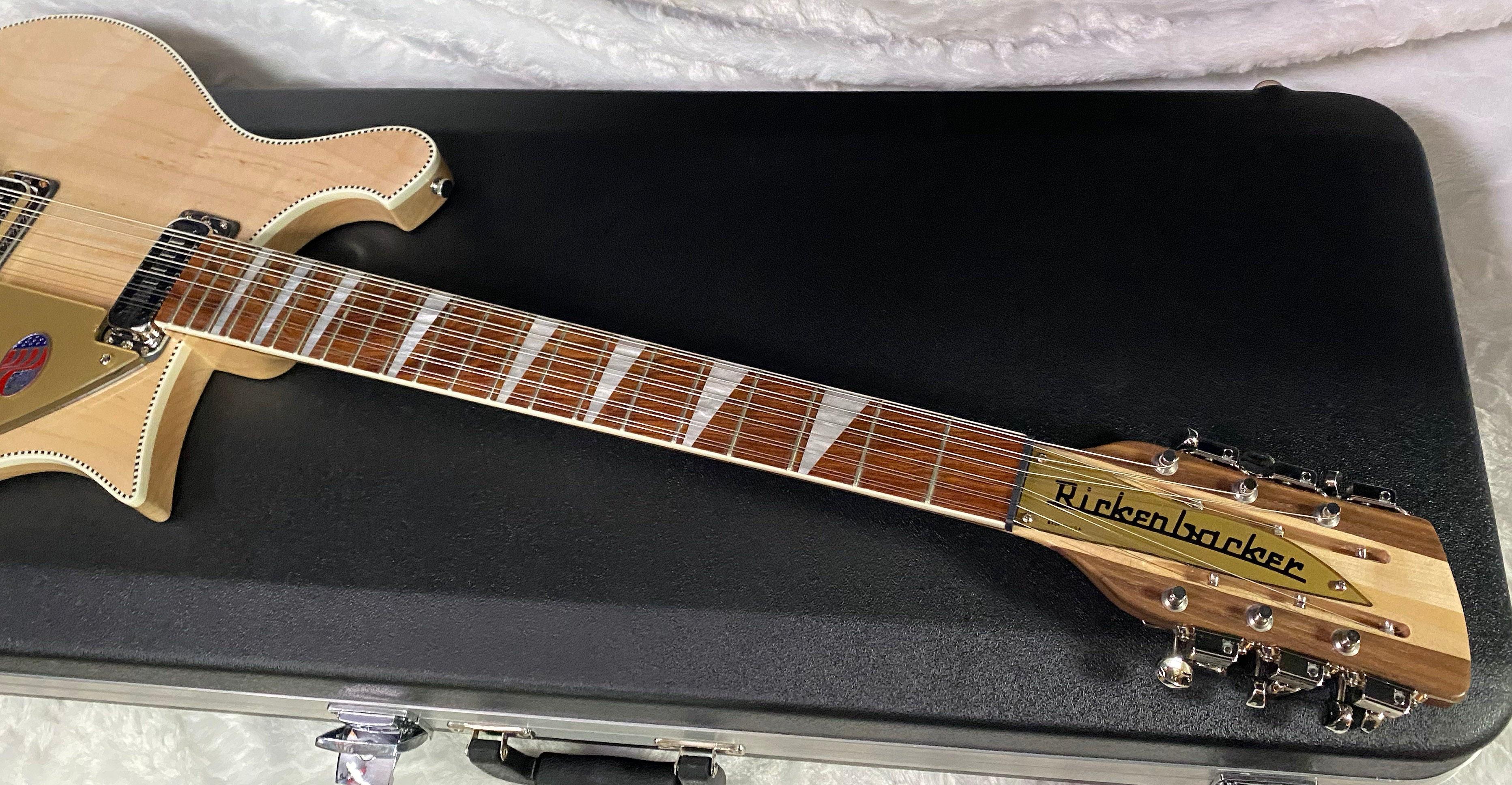 NEW! Rickenbacker 660/12 Maple Glo MG - Only 7.3 lbs - Authorized Dealer - G07429