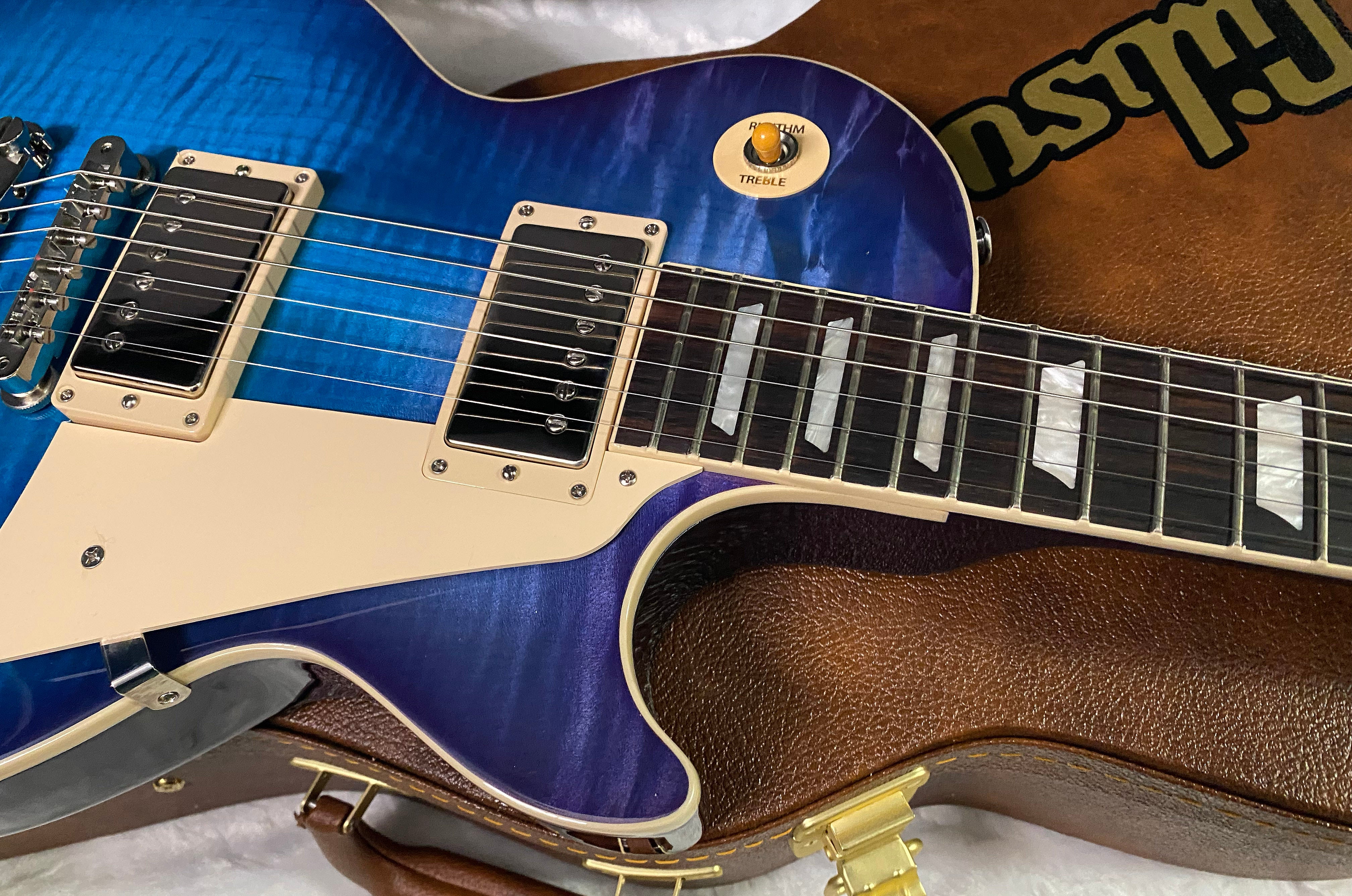 NEW! Gibson Les Paul Standard '50s Blueberry Burst - Only 9 lbs - Authorized Dealer - G07433