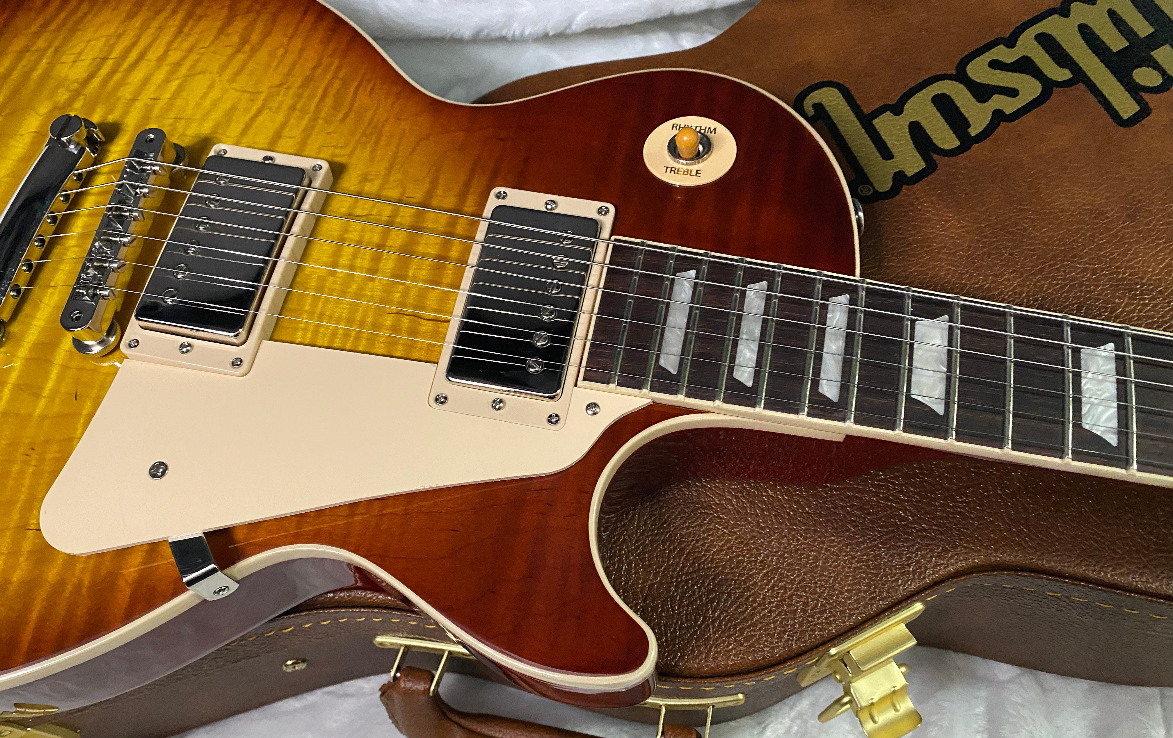 NEW ! Gibson Les Paul Standard '50s - AAA Flame - Iced Tea - Only 8.9lbs - Monster Curly Flame Top - Authorized Dealer - G07432