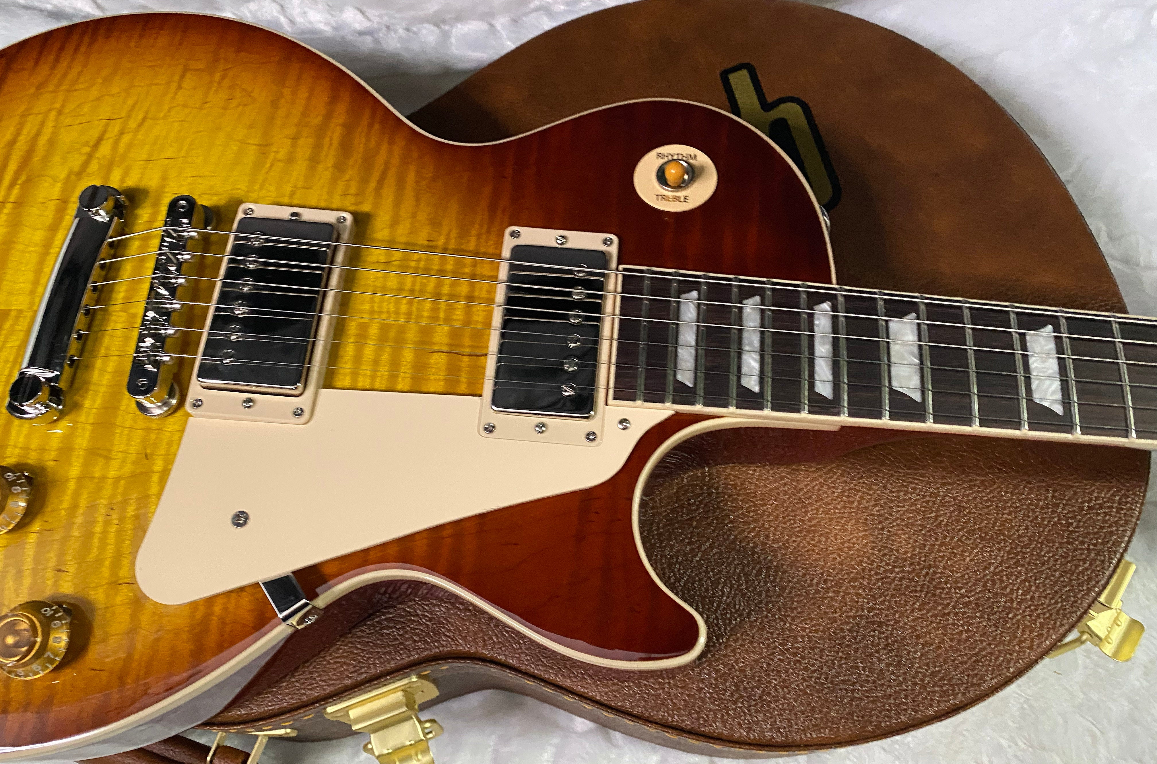 NEW ! Gibson Les Paul Standard '50s - AAA Flame - Iced Tea - Only 8.9lbs - Monster Curly Flame Top - Authorized Dealer - G07432