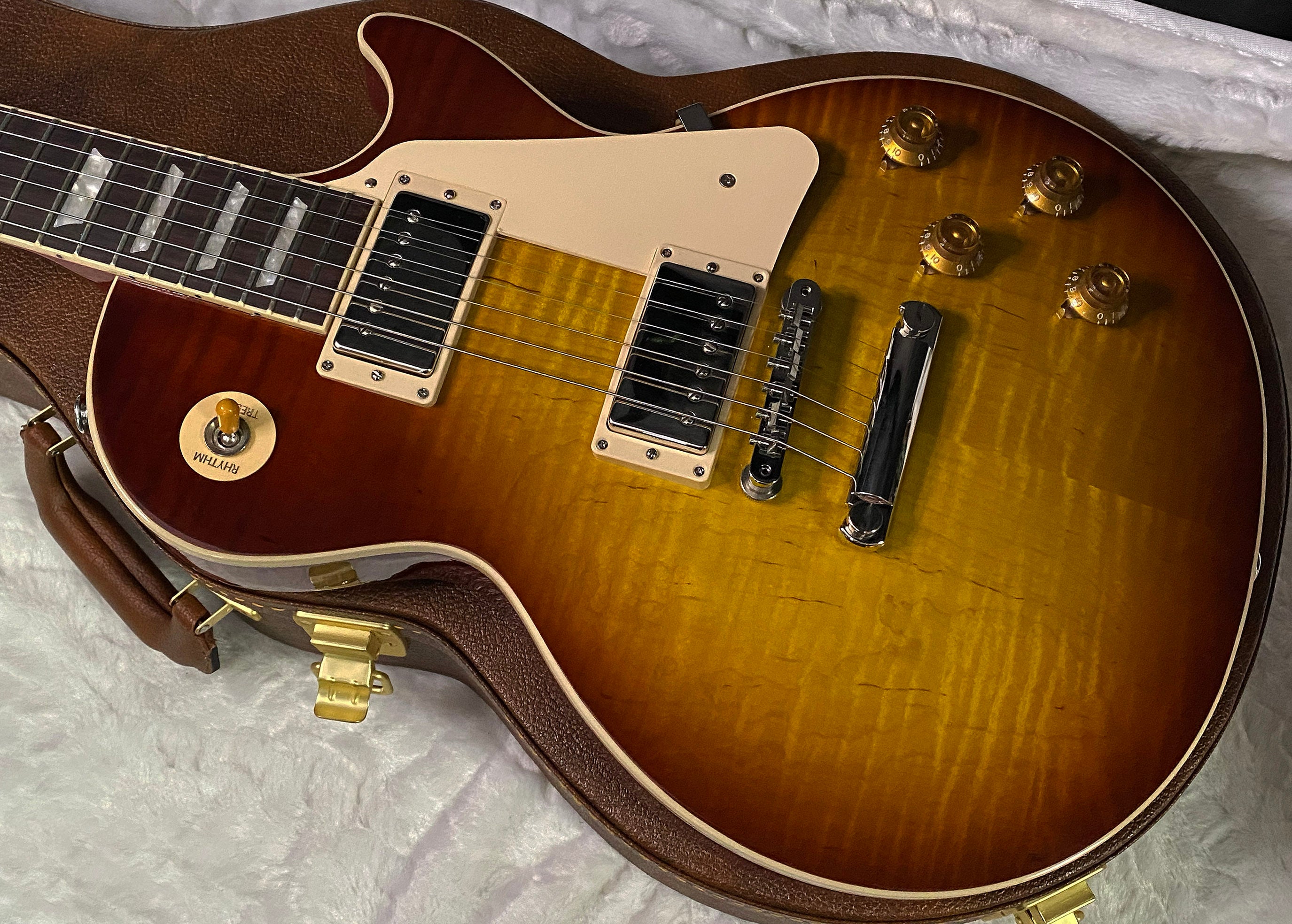 NEW ! Gibson Les Paul Standard '50s - AAA Flame - Iced Tea - Only 8.9lbs - Monster Curly Flame Top - Authorized Dealer - G07432