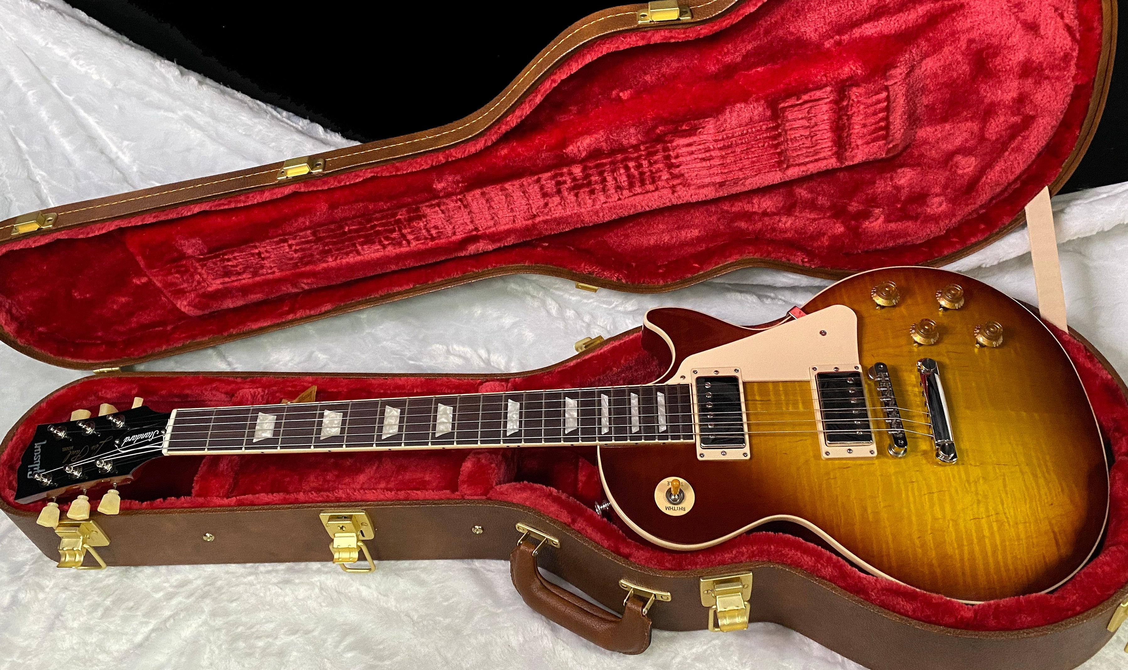 NEW ! Gibson Les Paul Standard '50s - AAA Flame - Iced Tea - Only 8.9lbs - Monster Curly Flame Top - Authorized Dealer - G07432