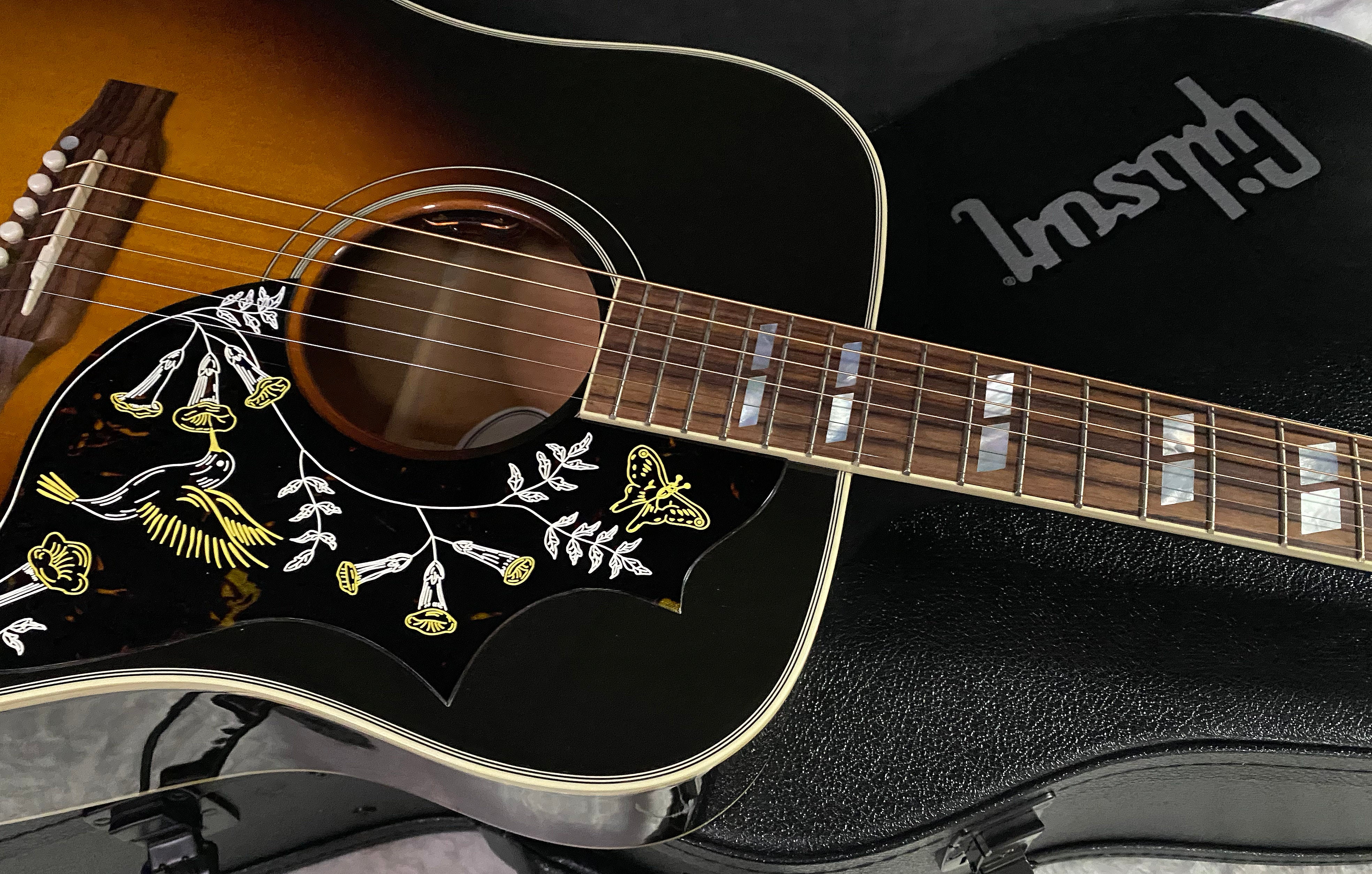 NEW ! Gibson Hummingbird Standard - Vintage Sunburst - Acoustic Electric - Authorized Dealer - 4.75lbs - G07416