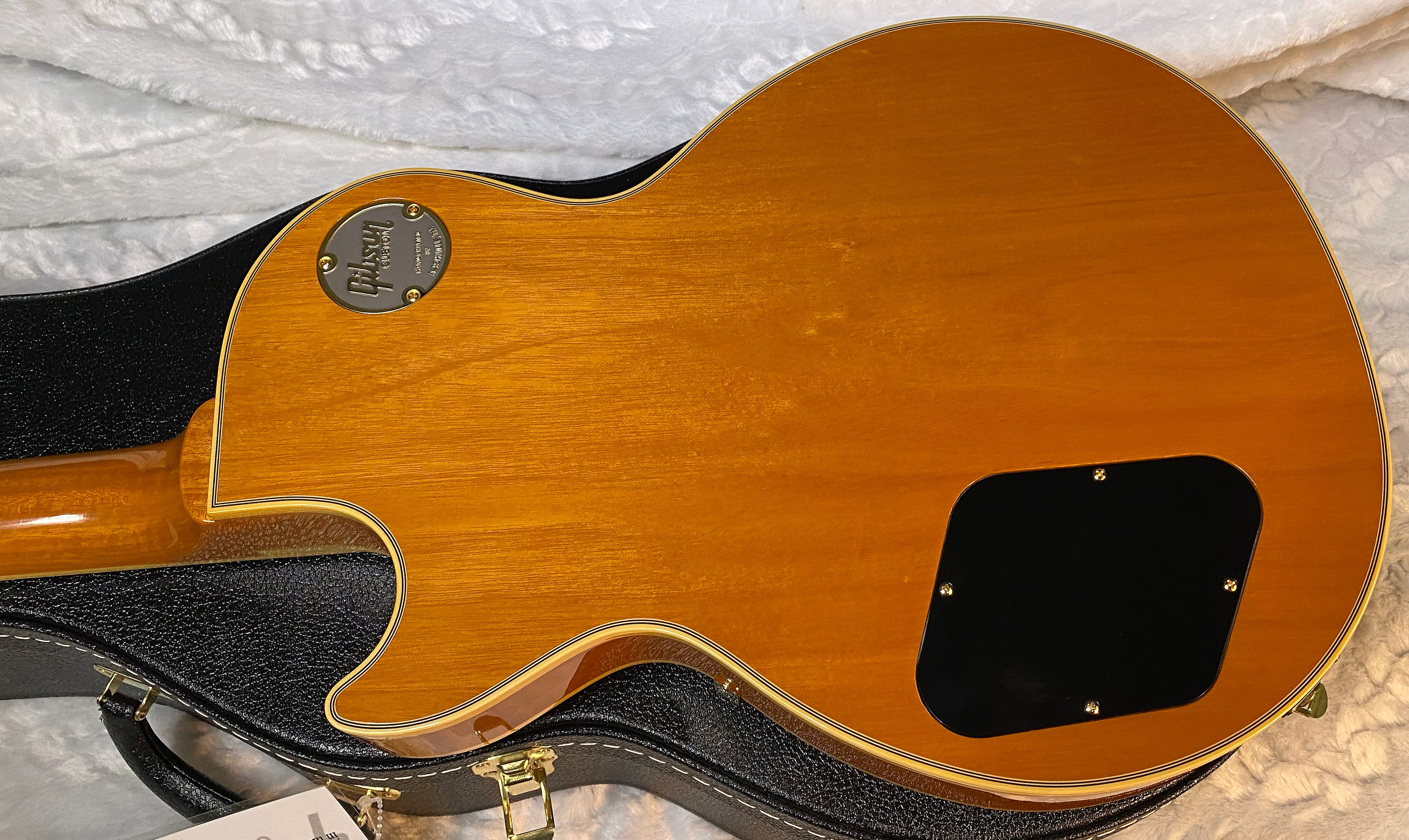 NEW! Gibson Dealer Select Custom Shop Les Paul Custom AAA Figured Flame Top - Antique Natural - Authorized Dealer - WOW! 8.9 lbs - G05981