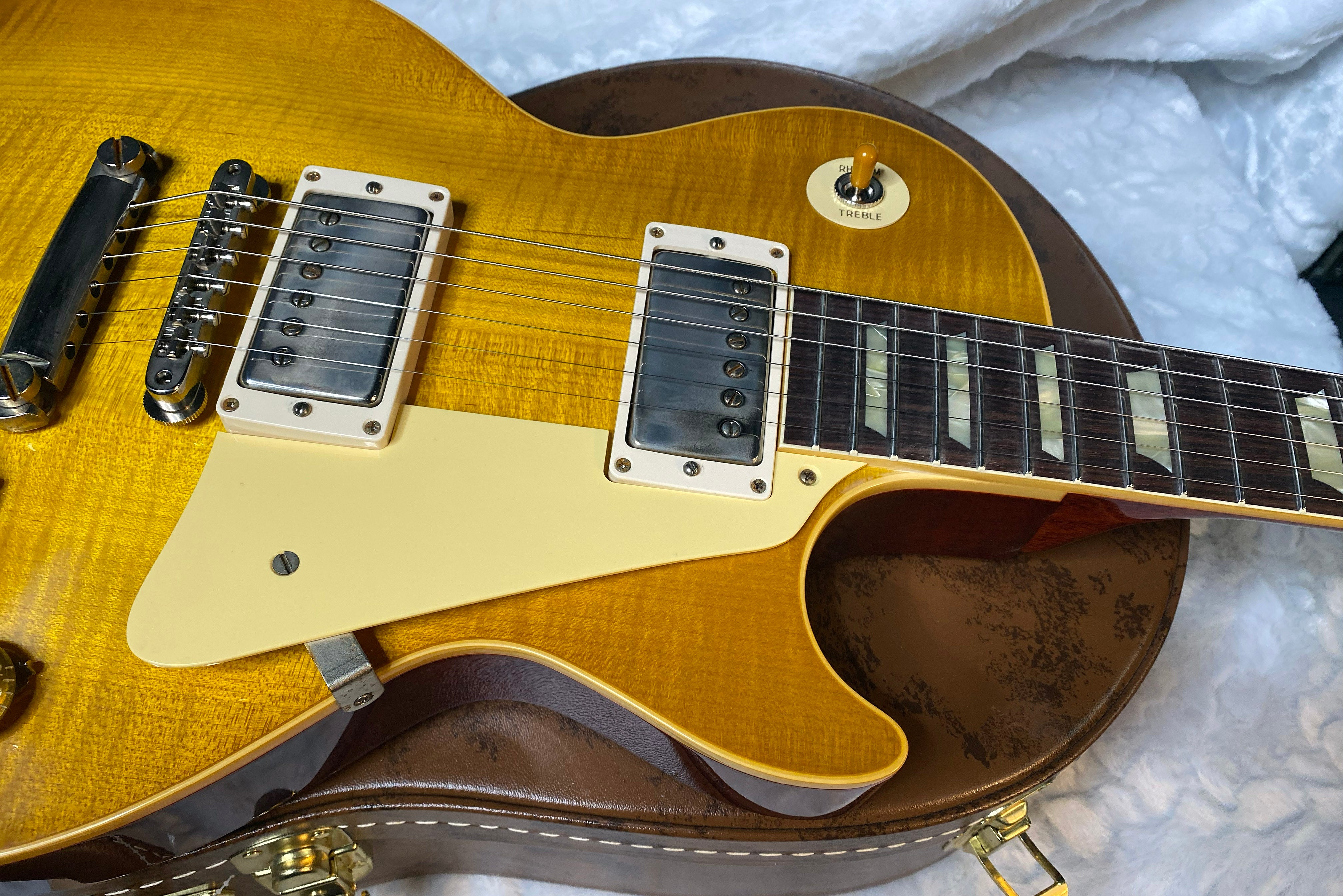 NEW ! Gibson Custom Shop '58 Les Paul Standard 1958 - Lemon Burst VOS - Nice Flame Top - Authorized Dealer -8.9lbs - G05997