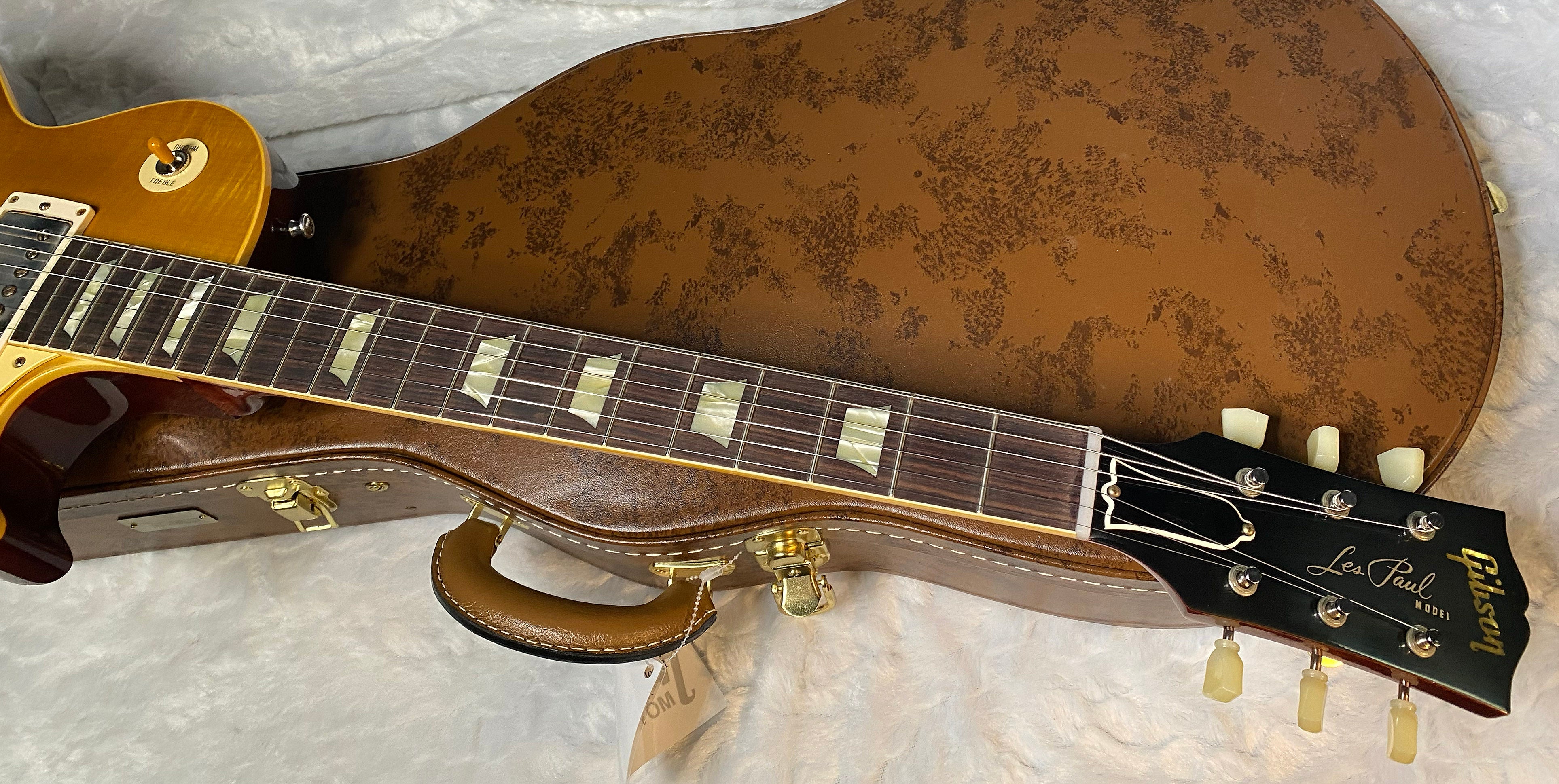 NEW ! Gibson Custom Shop '58 Les Paul Standard 1958 - Lemon Burst VOS - Nice Flame Top - Authorized Dealer -8.9lbs - G05997