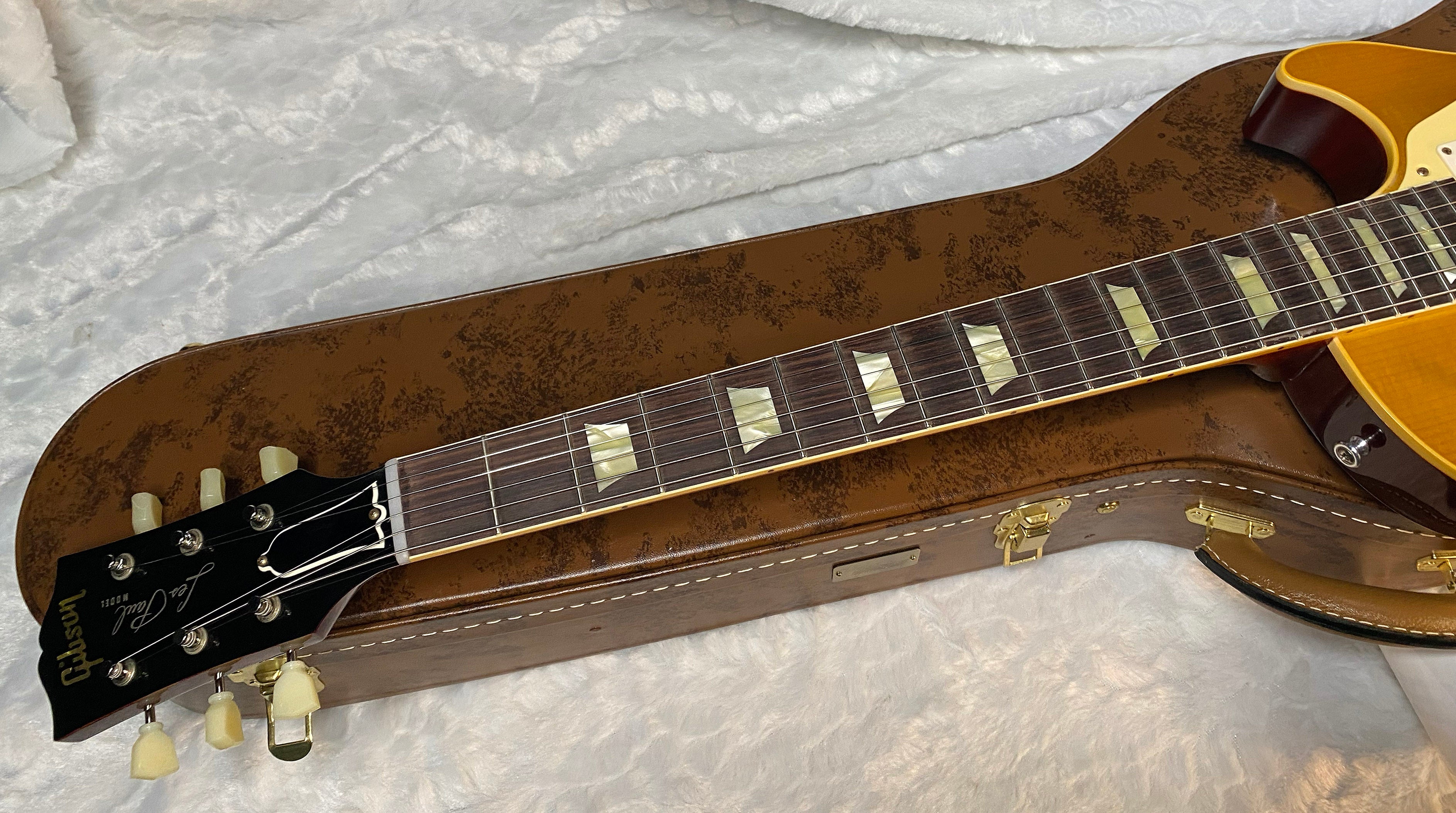 NEW ! Gibson Custom Shop '58 Les Paul Standard 1958 - Lemon Burst VOS - Nice Flame Top - Authorized Dealer -8.9lbs - G05997