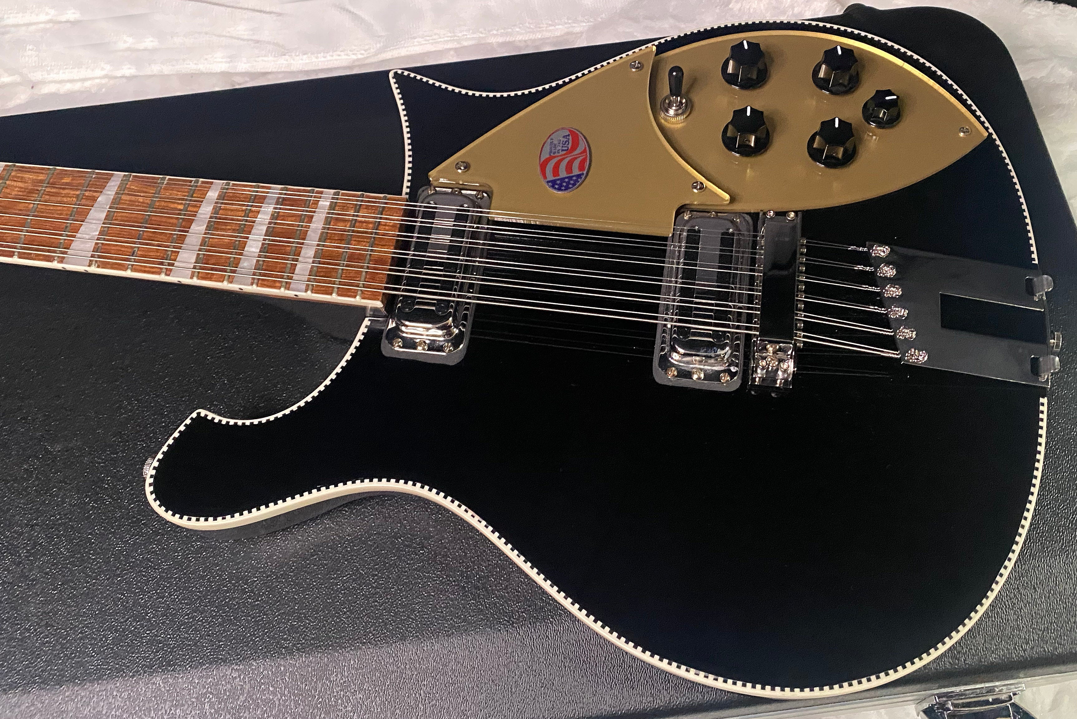 NEW! Rickenbacker 660/12 Jet Glo JG - 7.55lbs - 12-String - Authorized Dealer - G07440