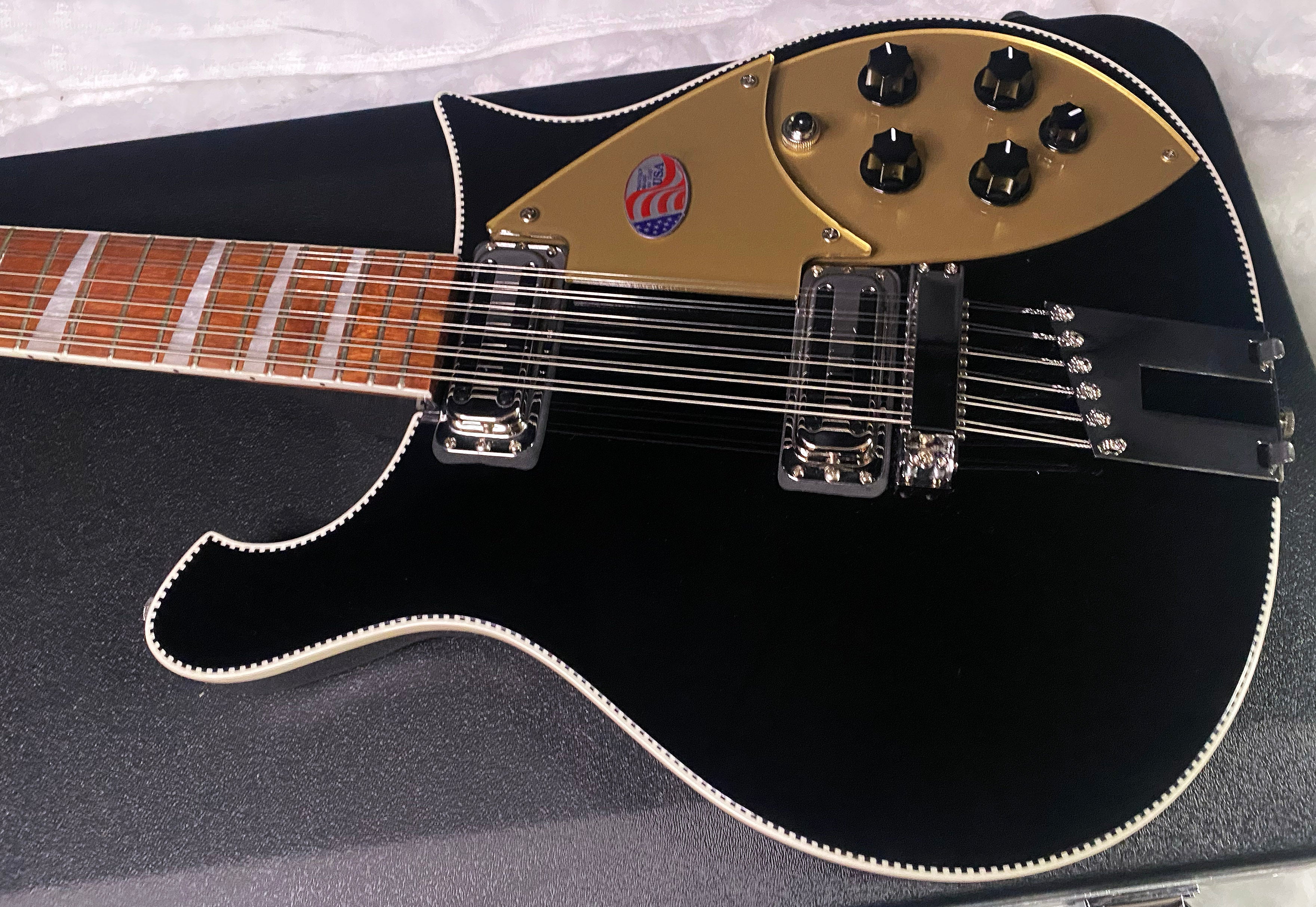 NEW! Rickenbacker 660/12 Jet Glo JG - 7.4lbs - 12-String - Authorized Dealer - G07445