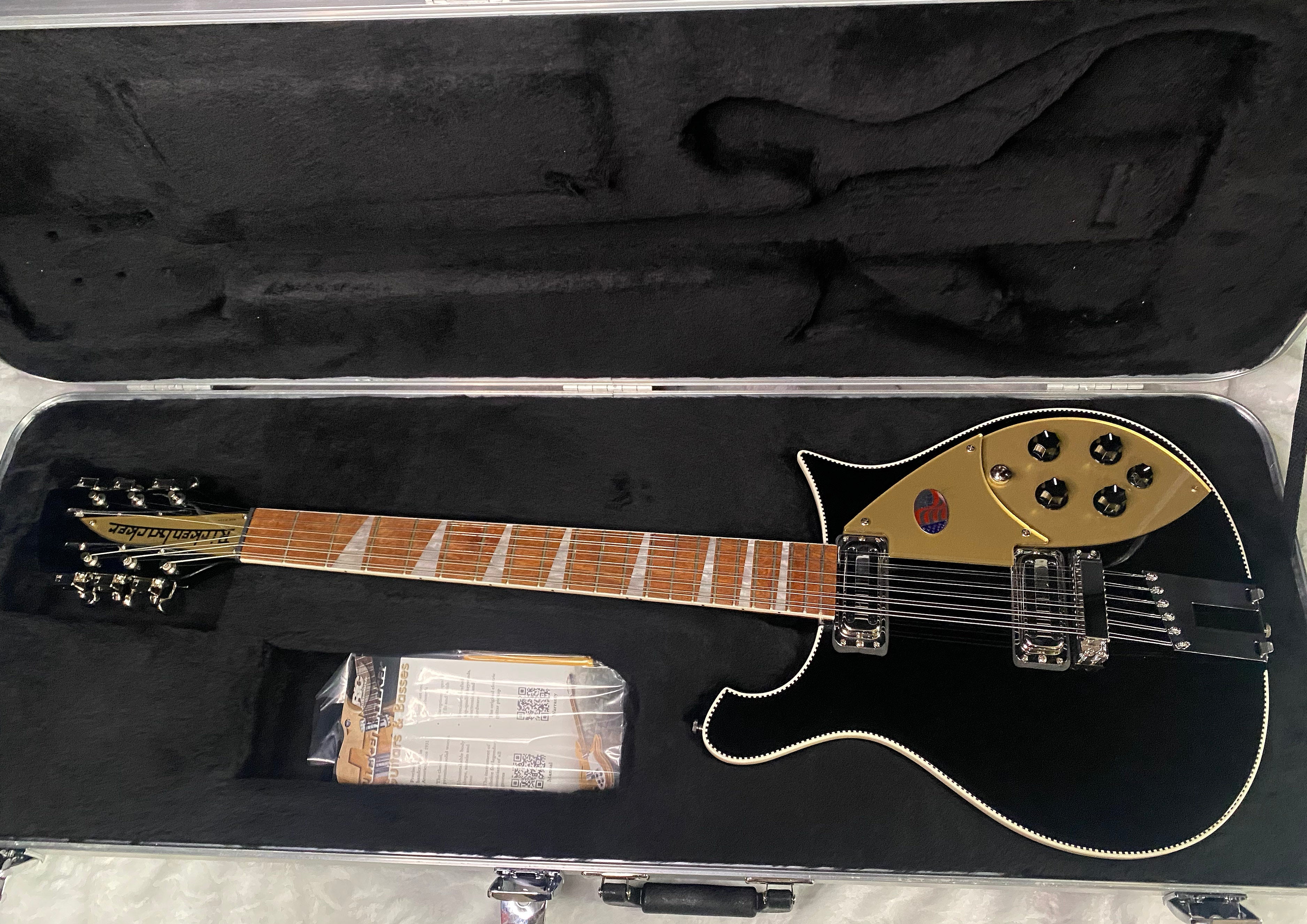 NEW! Rickenbacker 660/12 Jet Glo JG - 7.4lbs - 12-String - Authorized Dealer - G07445