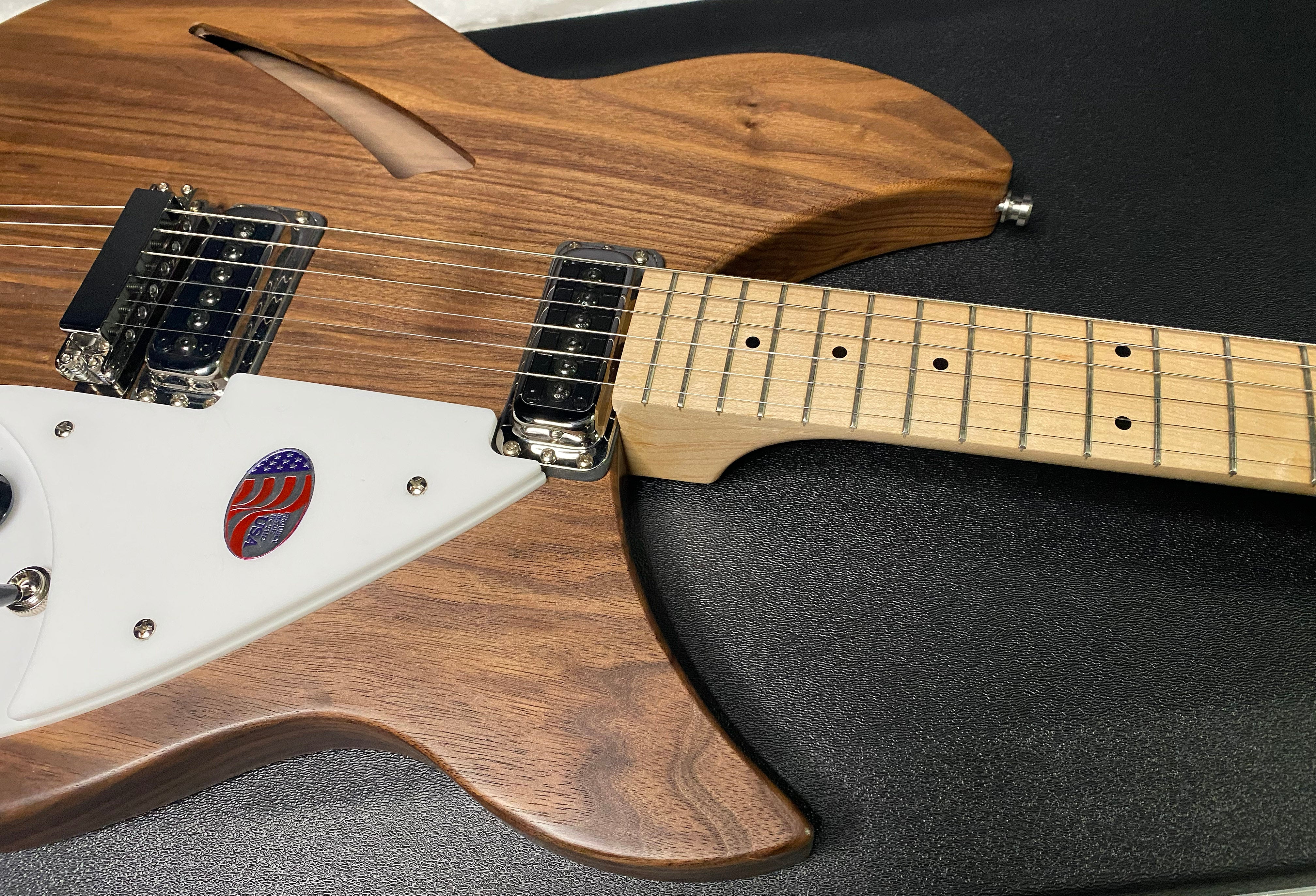 NEW! Rickenbacker 330W Walnut - Semi Hollow Electric Guitar - Authorized Dealer - 7.1 lbs - G07464