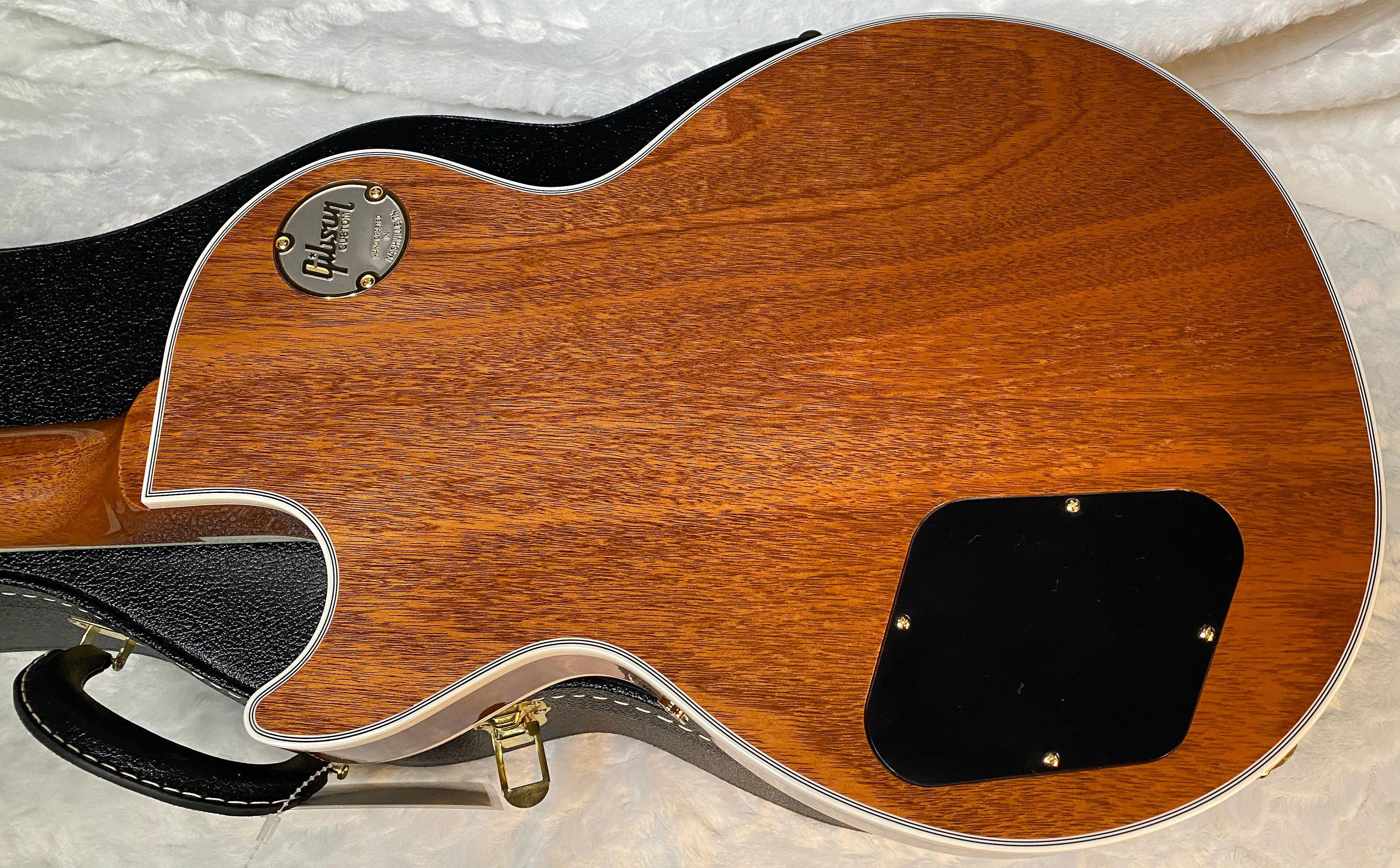 NEW! Gibson Dealer Select Custom Shop Les Paul Custom AAA Quilt Top - Aqua Blue - Authorized Dealer - WOW! 8.9 lbs - G06011