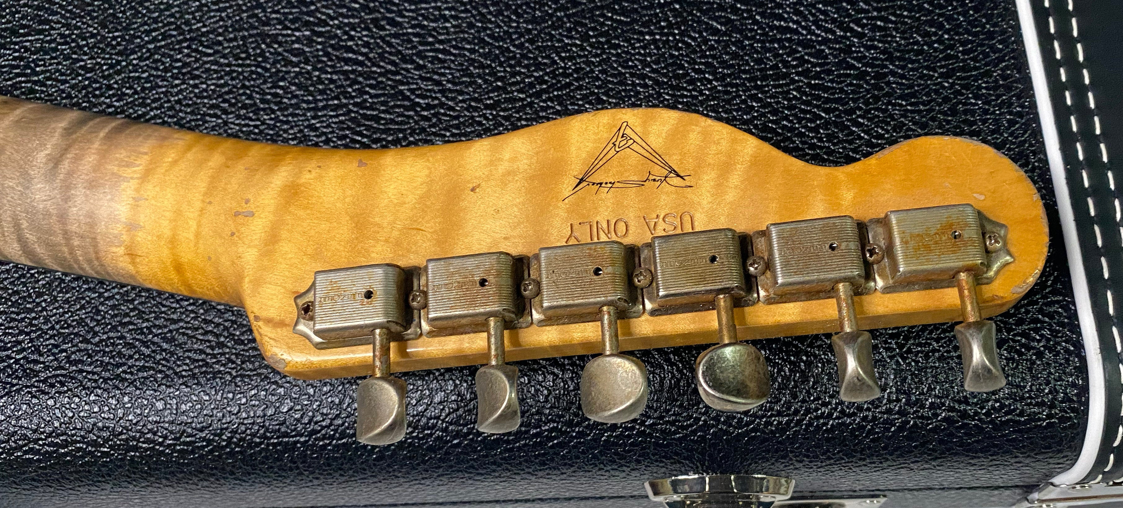 NEW ! Fender '60 Telecaster - Masterbuilt Yuri Shiskov - Brazilian Fretboard - Blue Sparkle - 7.5lbs - Authorized Dealer - G07470