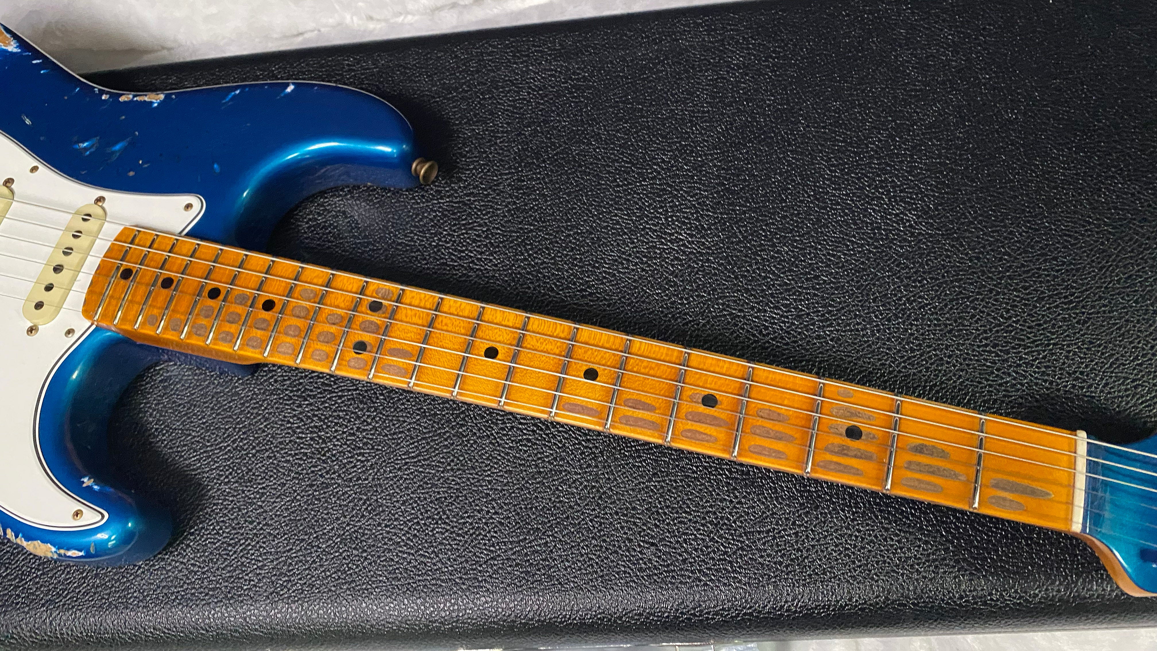 NEW! Fender Custom Shop Special Run '69 Stratocaster Heavy Relic - Handwound P/U's - Aged Aquamarine Metallic - Reverse Headstock - 8lbs - Authorized Dealer - One OFF! SUPER RARE! G07466
