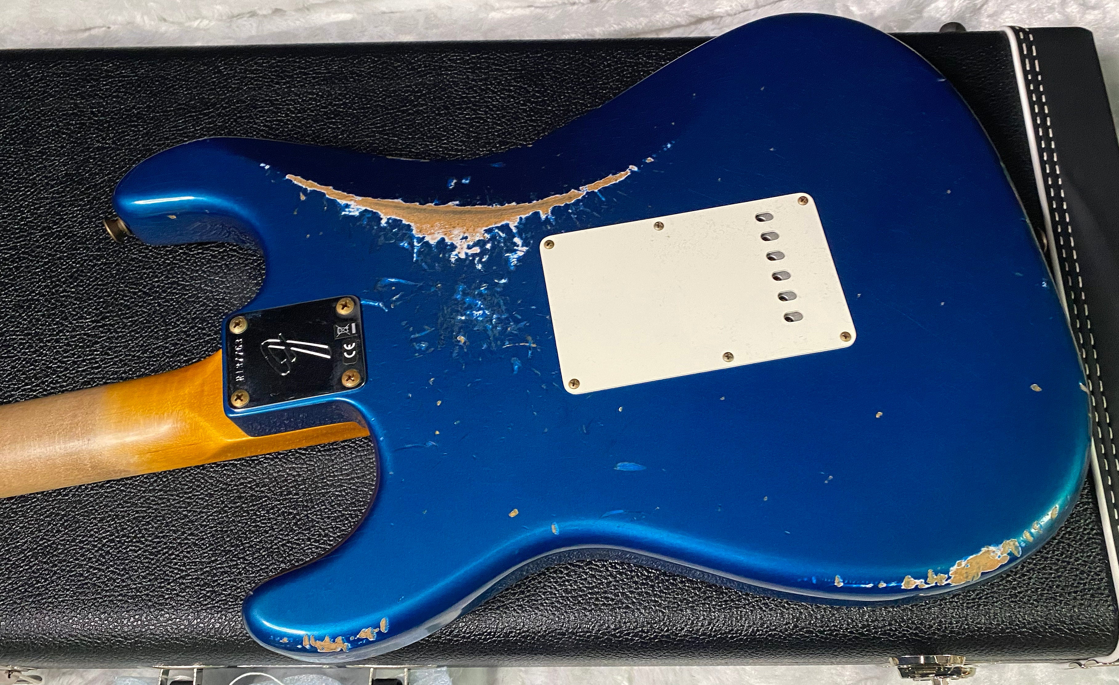 NEW! Fender Custom Shop Special Run '69 Stratocaster Heavy Relic - Handwound P/U's - Aged Aquamarine Metallic - Reverse Headstock - 8lbs - Authorized Dealer - One OFF! SUPER RARE! G07466
