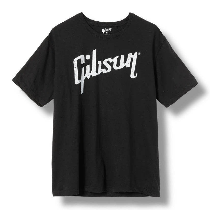 Distressed Gibson Logo Tee