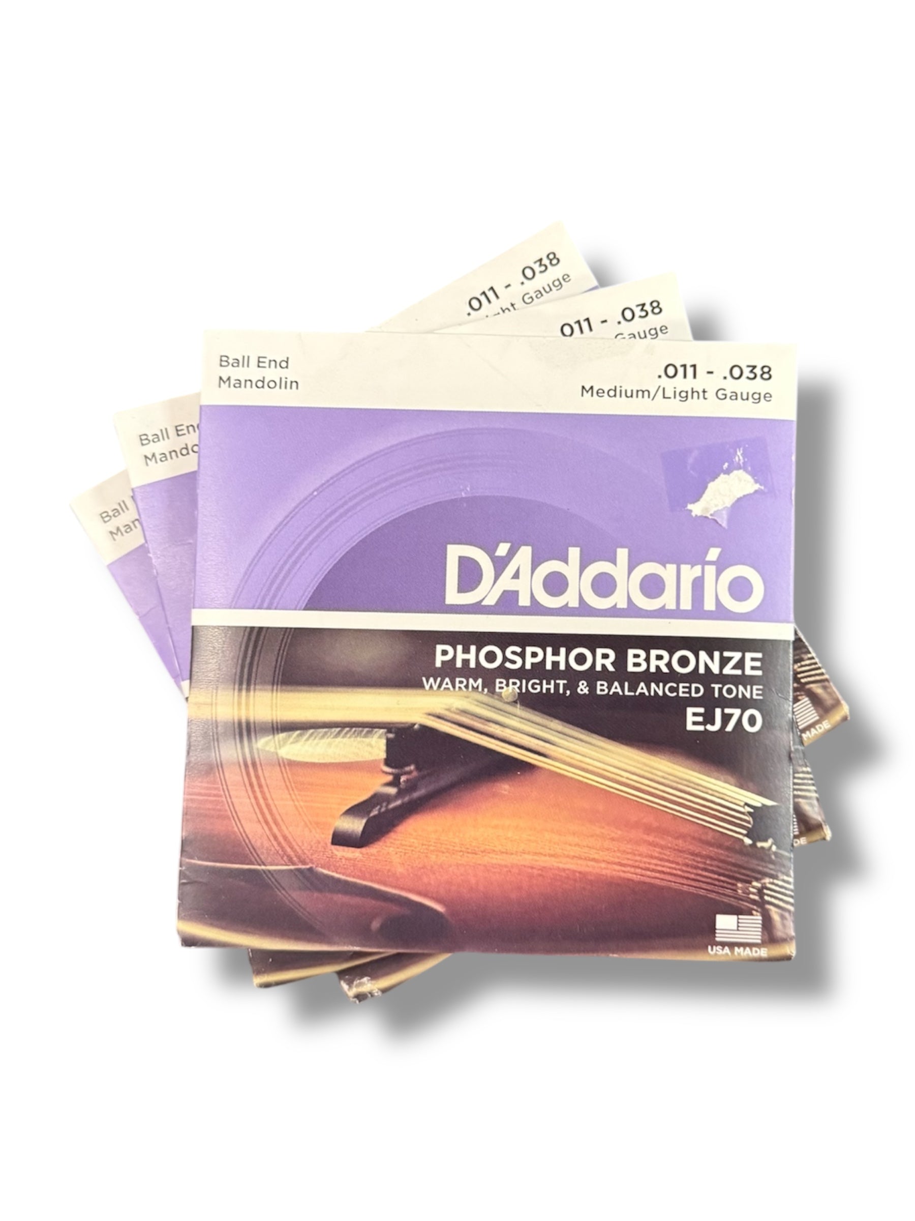 D'Addario Mandolin Strings - 3 Pack