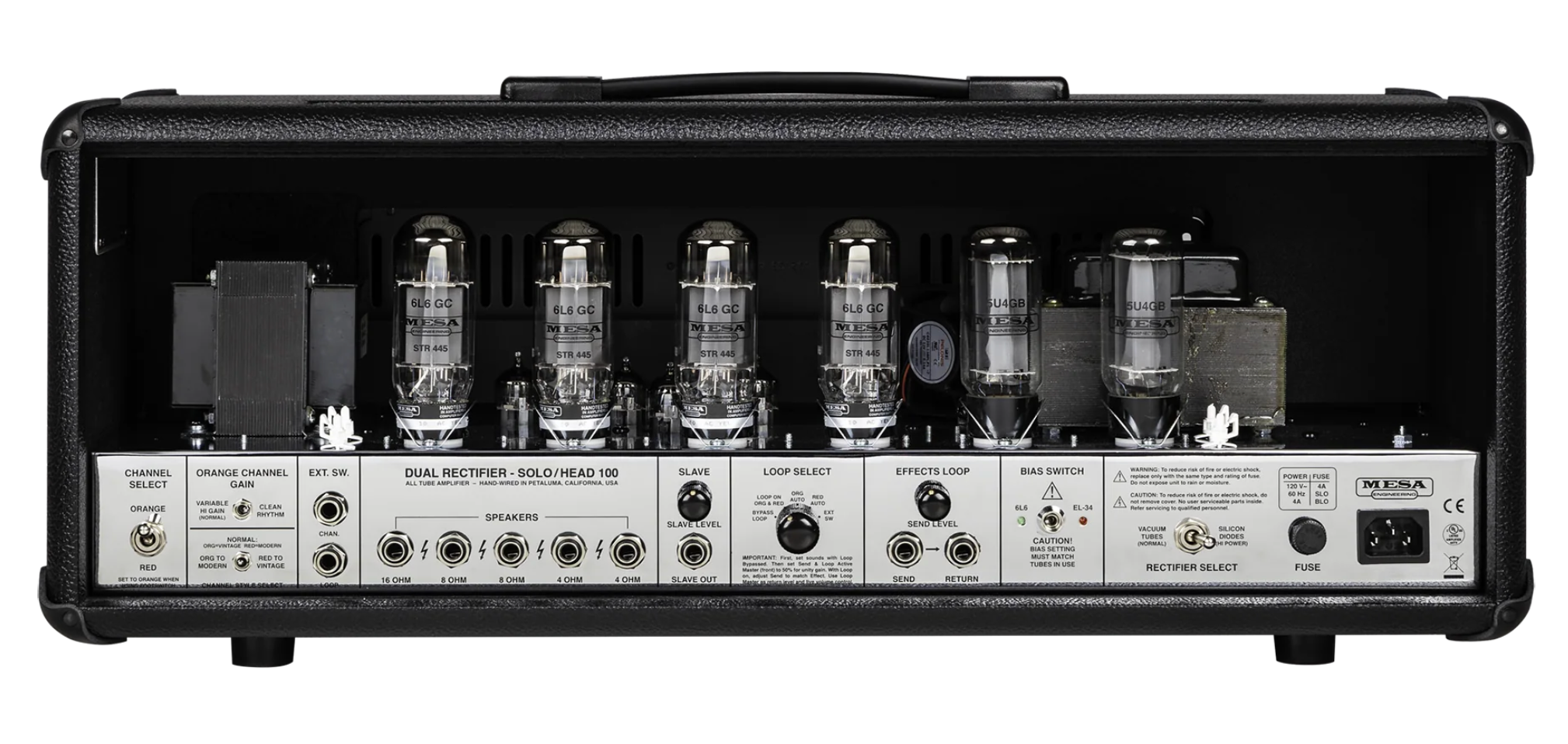 NEW ! Mesa Boogie 90s Dual Rectifier - 100 Watt All Tube Guitar Head 2.DR2B.3.A - Authorized Dealer - In-Stock !