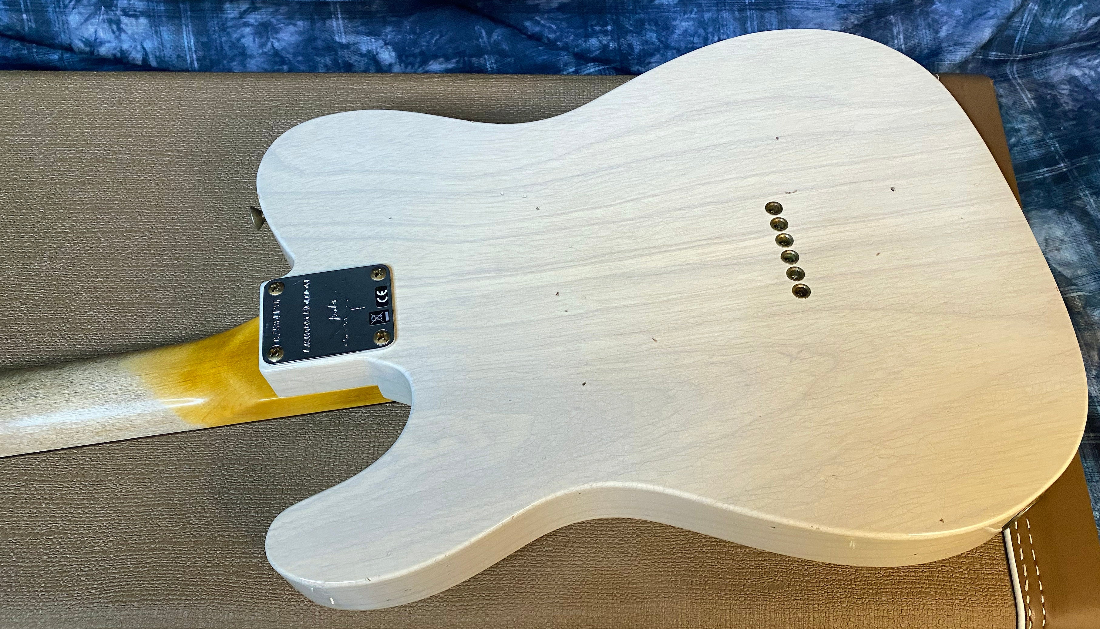 NEW ! 2025 Fender Custom Shop 1959 Limited Edition Telecaster Journeyman Relic - Aged White Blonde - Authorized Dealer - RARE - Only 7.1 lbs