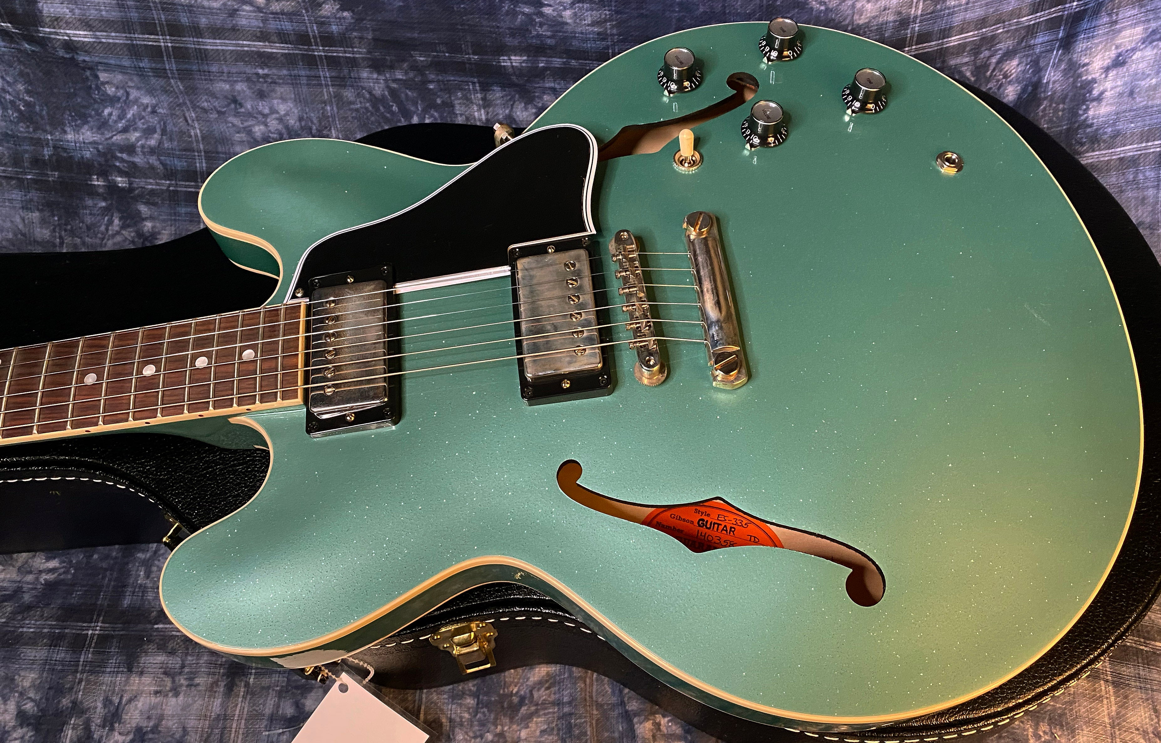 NEW! 2024 Gibson Custom Shop 1961 ES-335 Reissue - Inverness Green 