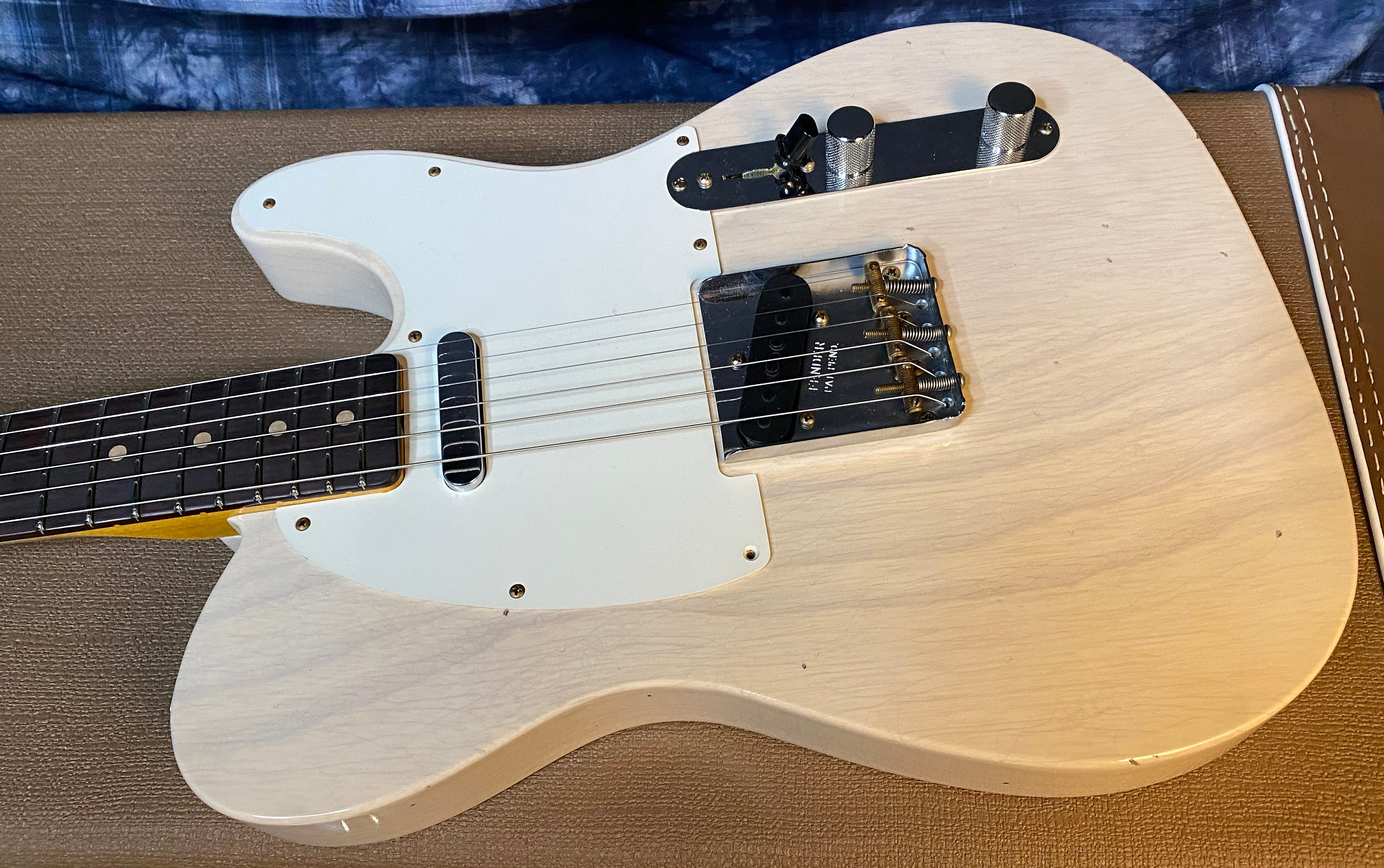 NEW ! 2025 Fender Custom Shop 1959 Limited Edition Telecaster Journeyman Relic - Aged White Blonde - Authorized Dealer - RARE - Only 7.1 lbs