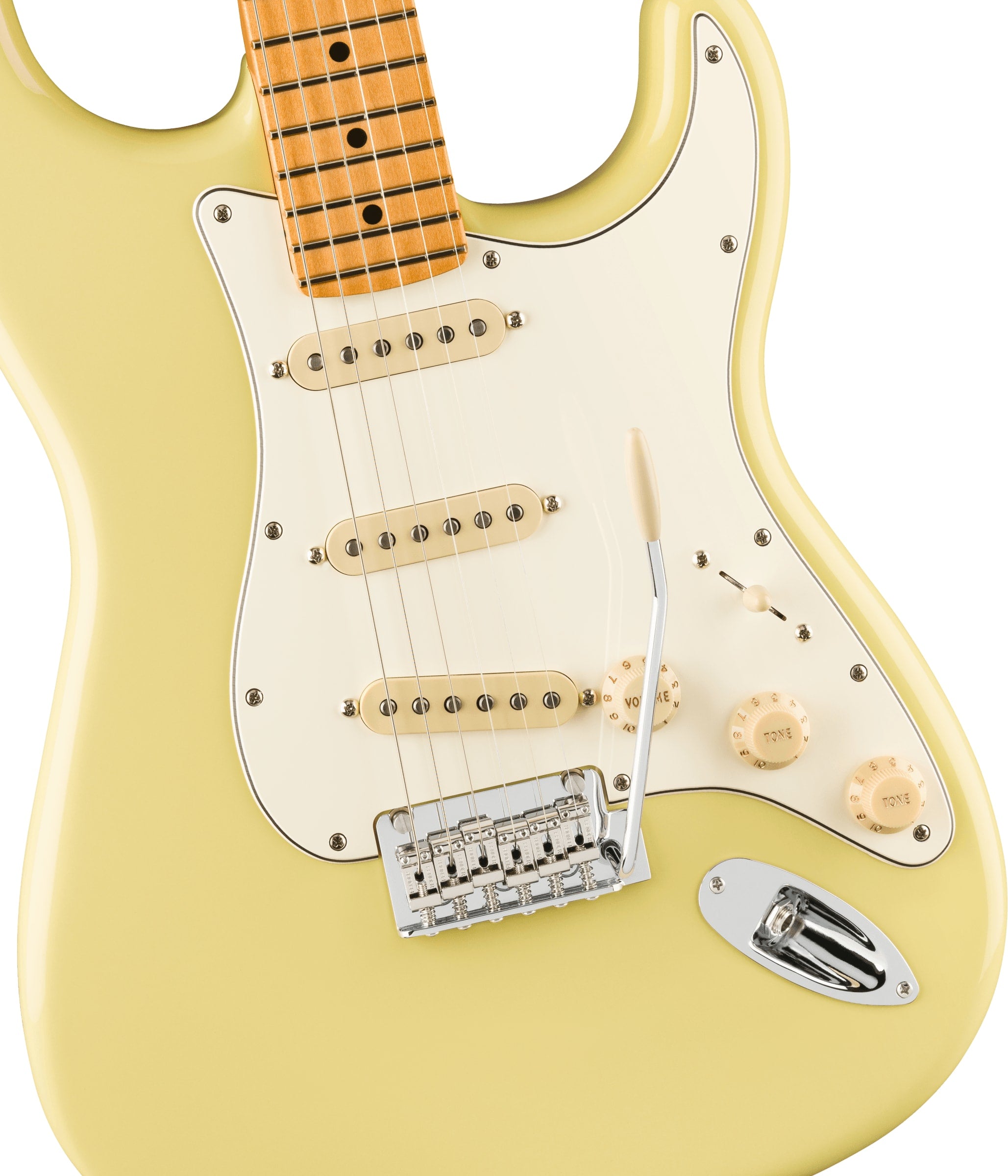 NEW! 2024 Fender Player II Stratocaster - Maple Fingerboard - Hialeah Yellow - Authorized Dealer - In-Stock!