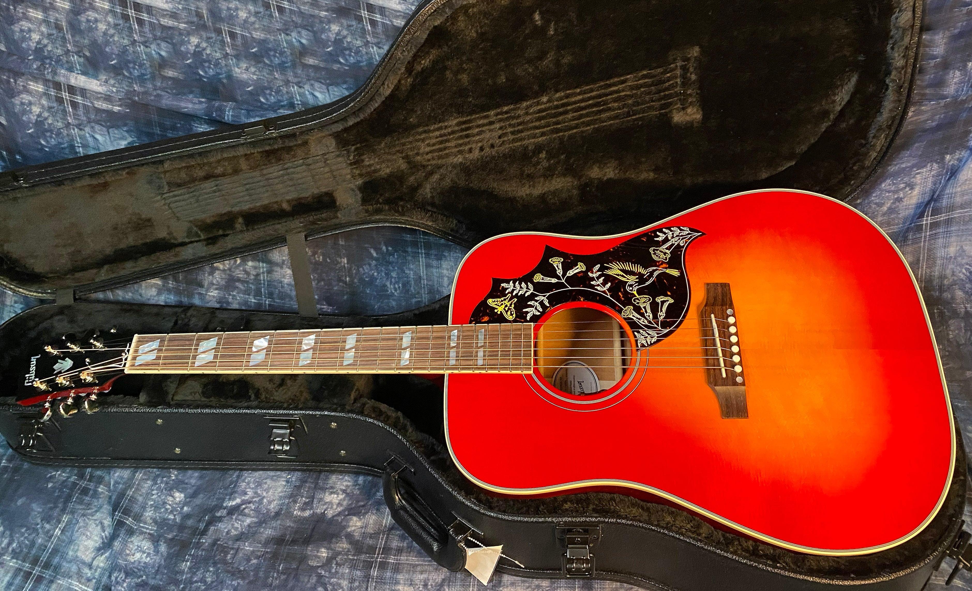 NEW! 2024 Gibson Hummingbird Standard Vintage Cherry Sunburst - Authorized Dealer - Warranty - 4.95lbs - G04359