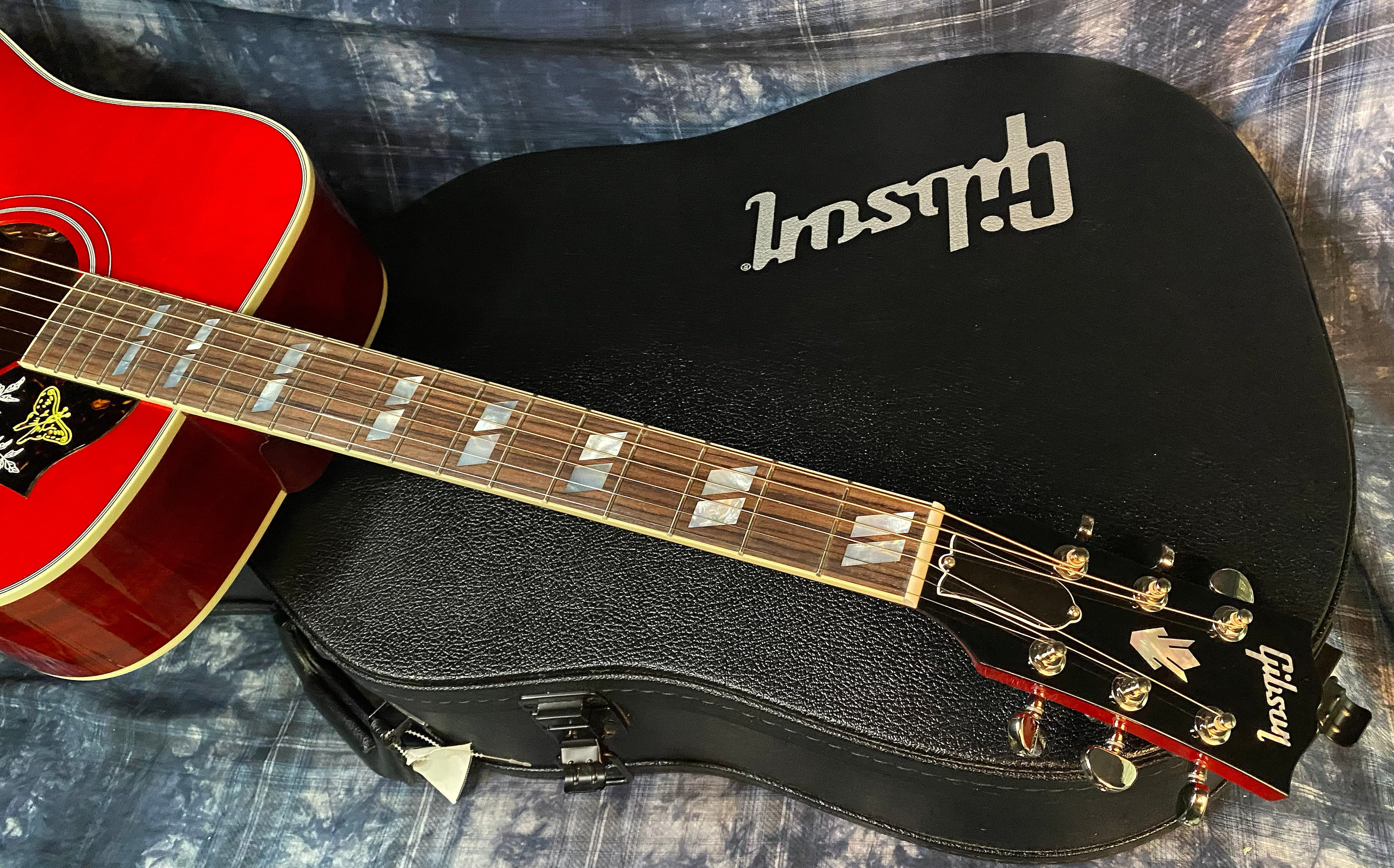 NEW! 2024 Gibson Hummingbird Standard Vintage Cherry Sunburst - Authorized Dealer - Warranty - 4.95lbs - G04359