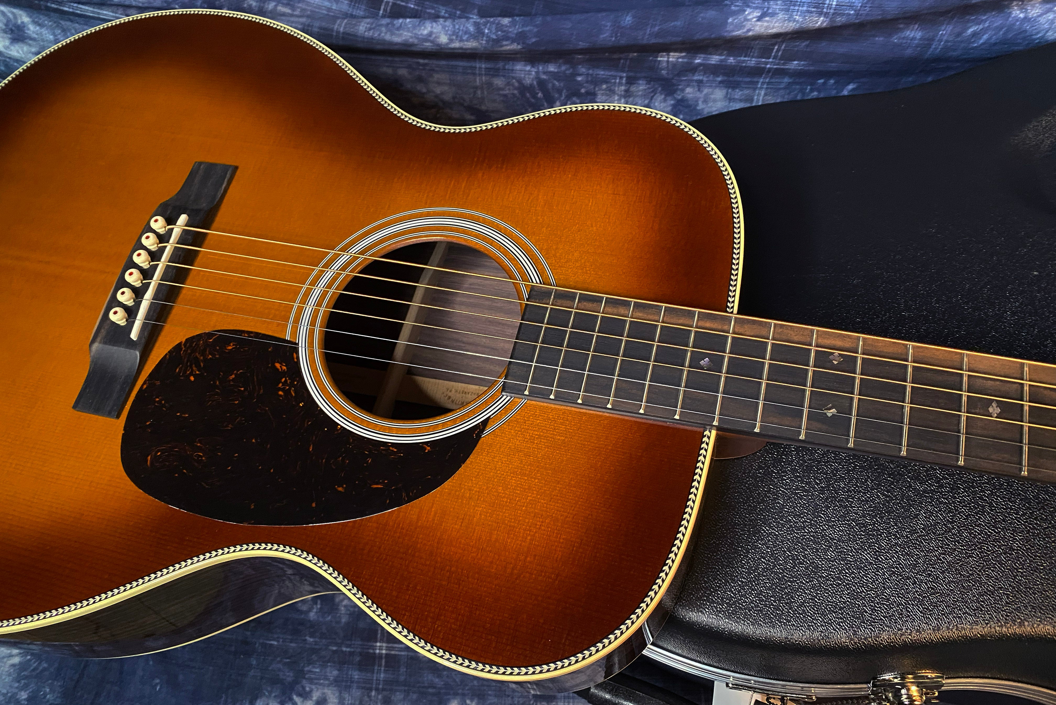 NEW! 2024 Martin 00028 Ambertone Acoustic Guitar - Authorized Dealer - Only 4 lbs - G03750