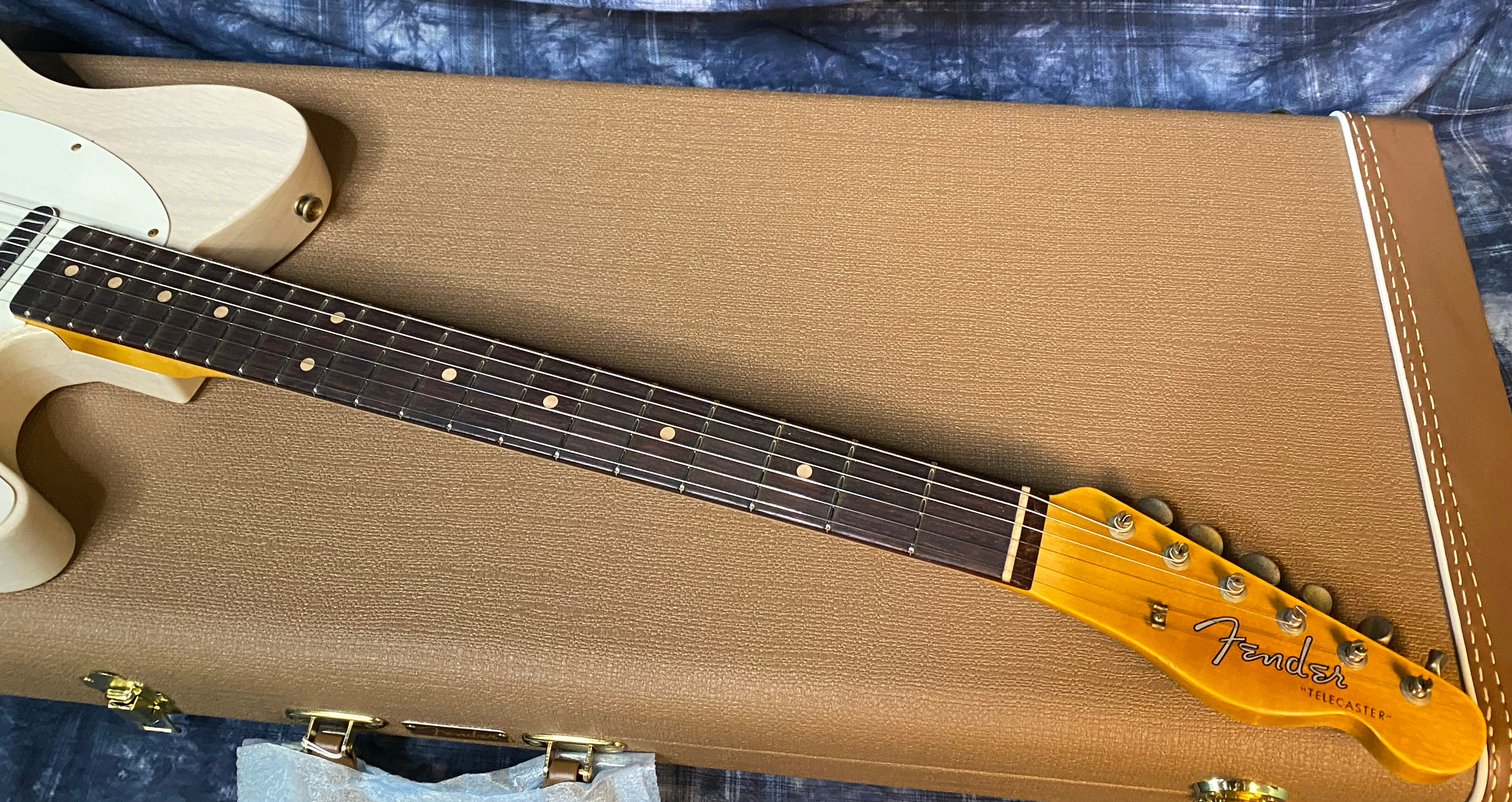 NEW ! 2025 Fender Custom Shop 1959 Limited Edition Telecaster Journeyman Relic - Aged White Blonde - Authorized Dealer - RARE - Only 7.1 lbs