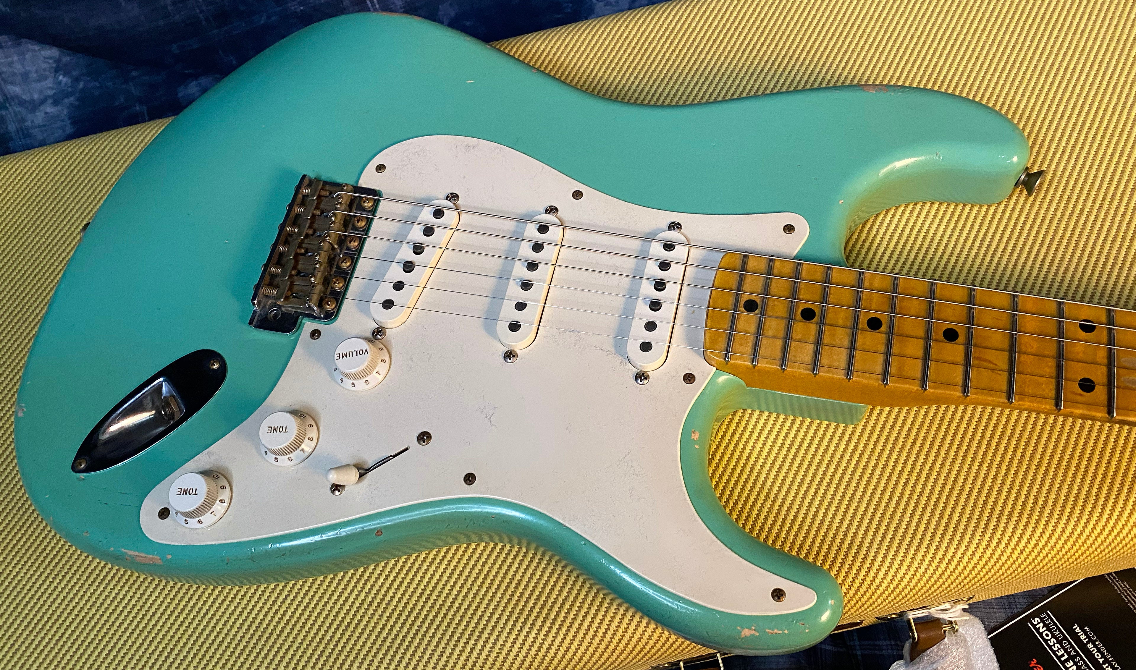 BRAND NEW! 2024 Fender Custom Shop Master Built Todd Krause MBTK - '57 Heavy Relic Stratocaster - Seafoam Green - Authorized Dealer - Only 7.25 lbs - G04539