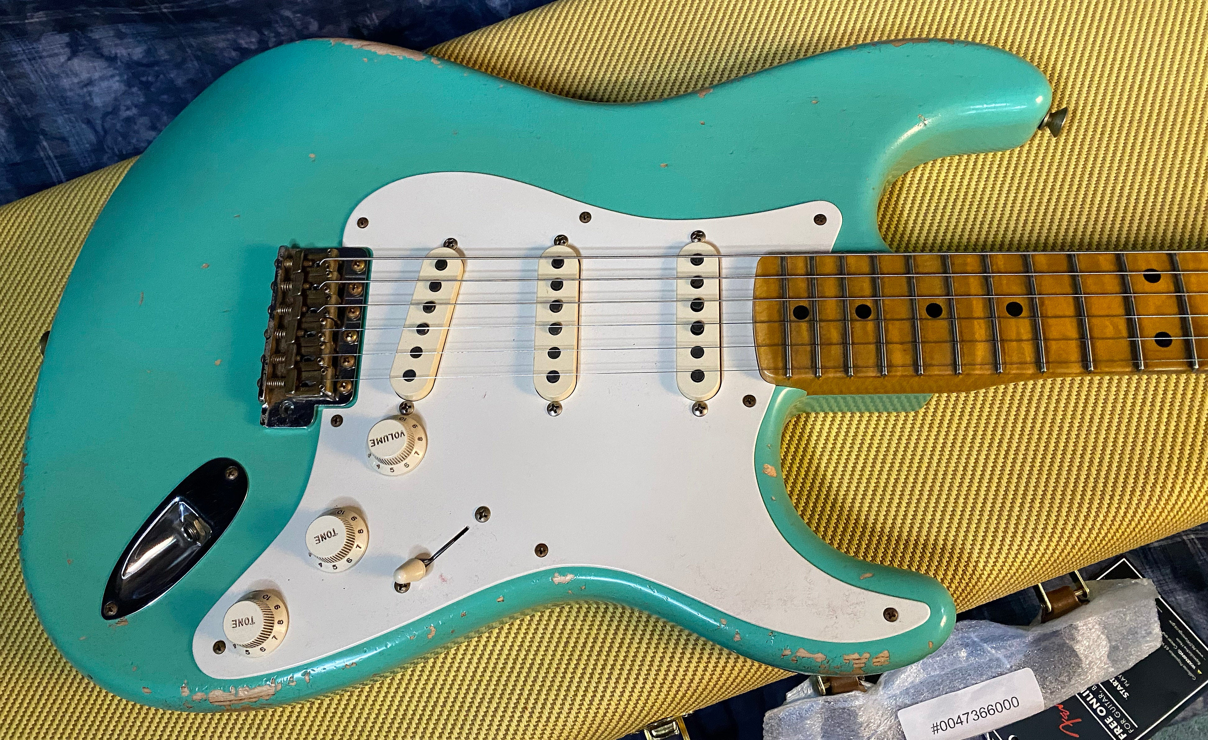 BRAND NEW! 2024 Fender Custom Shop Master Built Todd Krause MBTK - '57 Heavy Relic Stratocaster - Seafoam Green - Authorized Dealer - Only 7.2 lbs - G04060